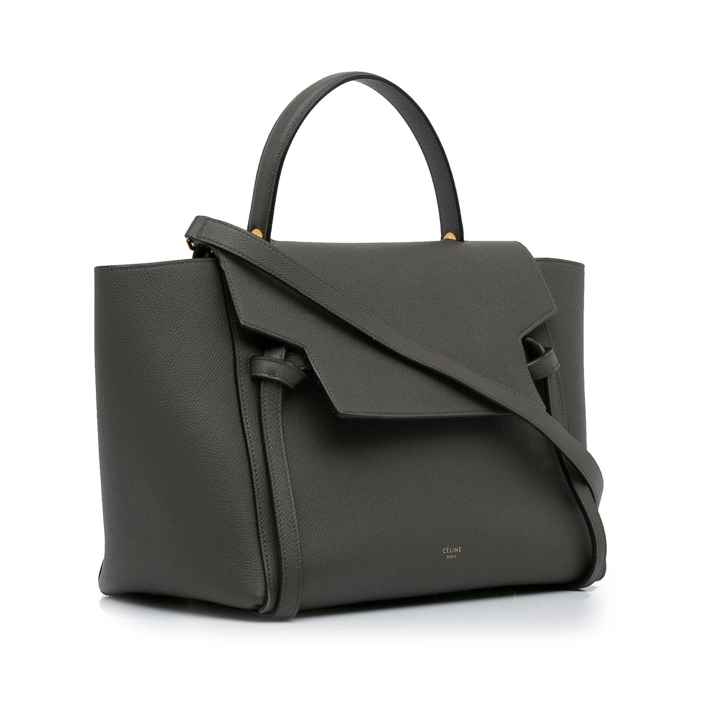 Celine Micro Belt Leather Satchel (SHG-7DgUbl)