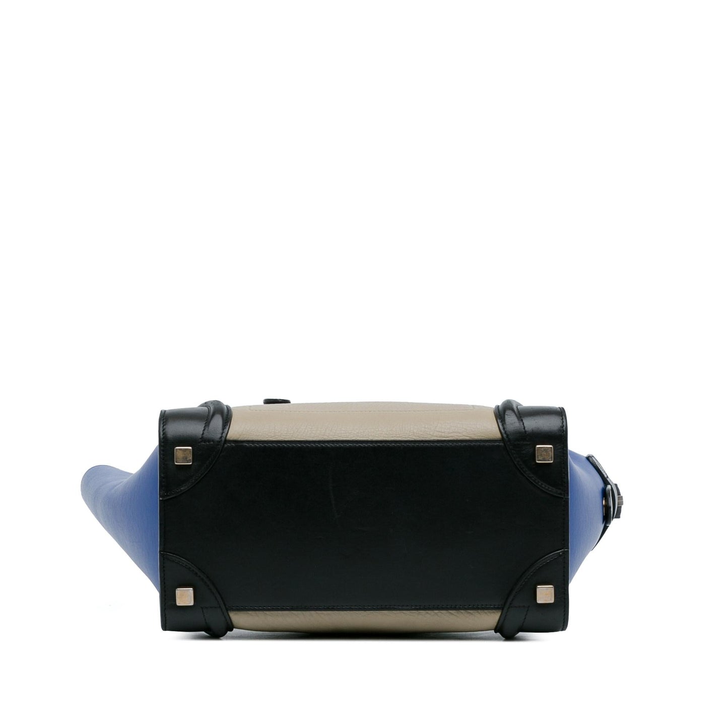 Celine Micro Tricolor Luggage Tote (SHG-d2EgSk)