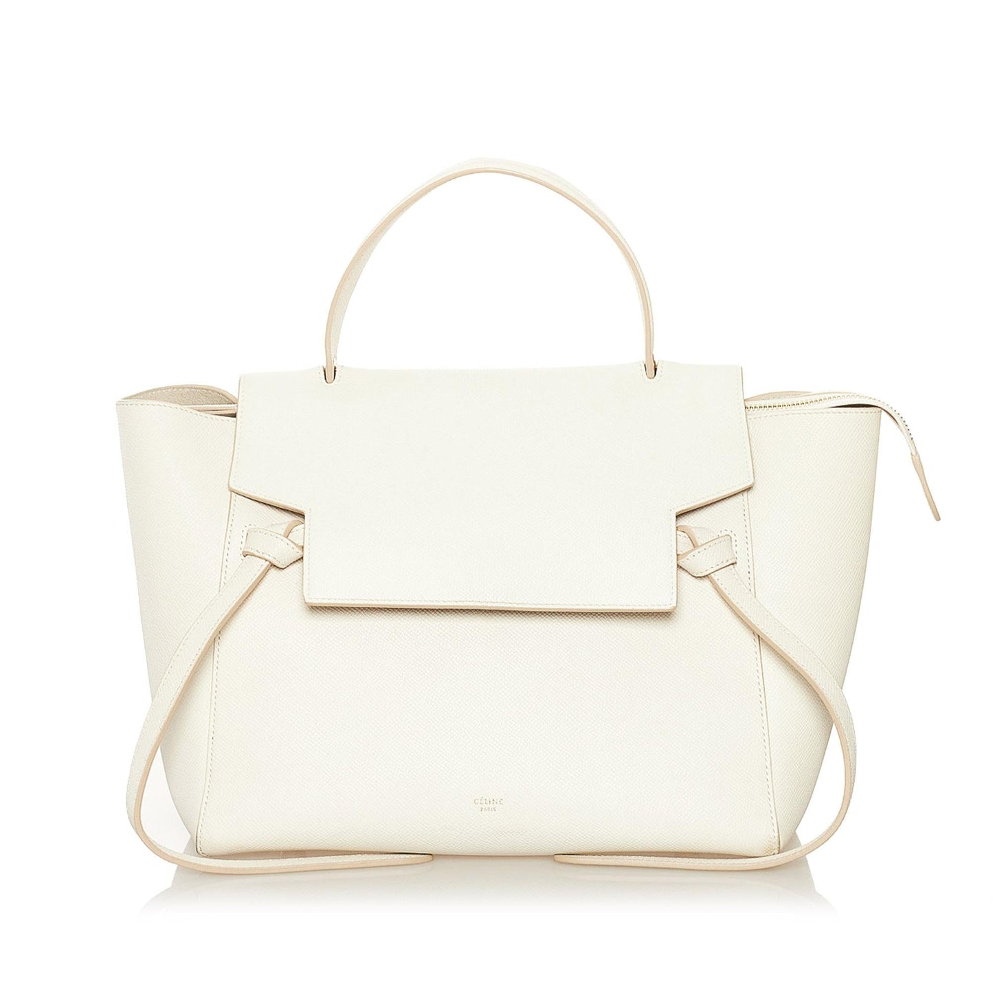 Celine Mini Belt Leather Satchel (SHG-35746)