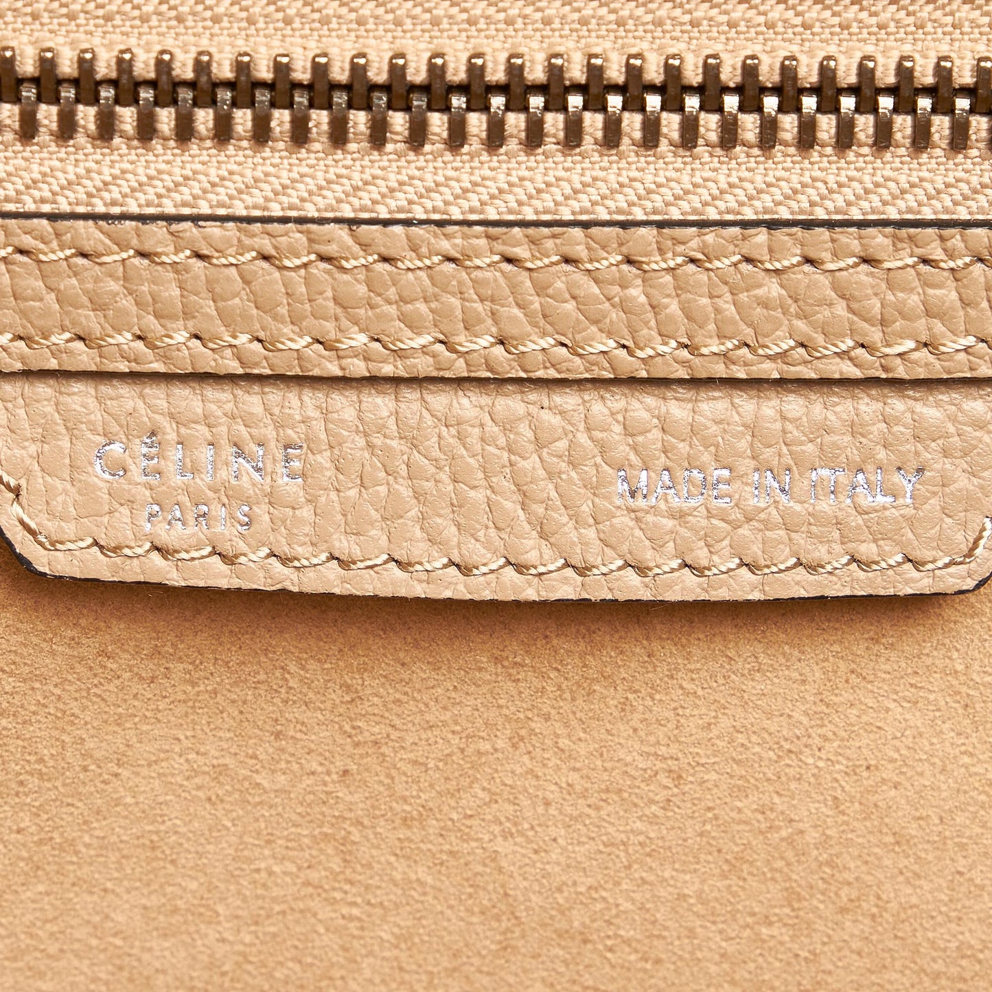 Celine Mini Luggage Leather Tote Bag (SHG-26808)