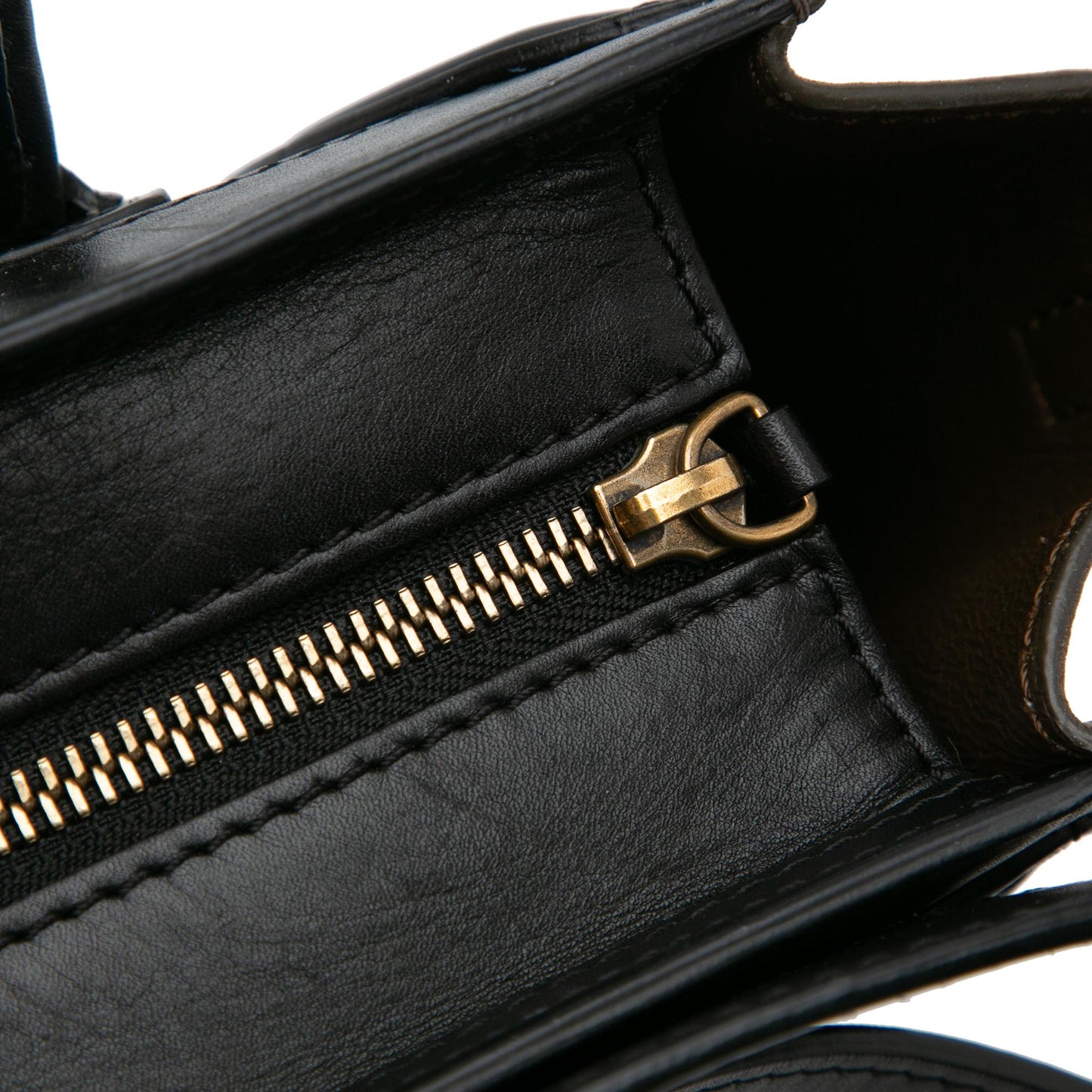 Celine Nano Luggage Tote Tricolor (SHG-LRGEnu)