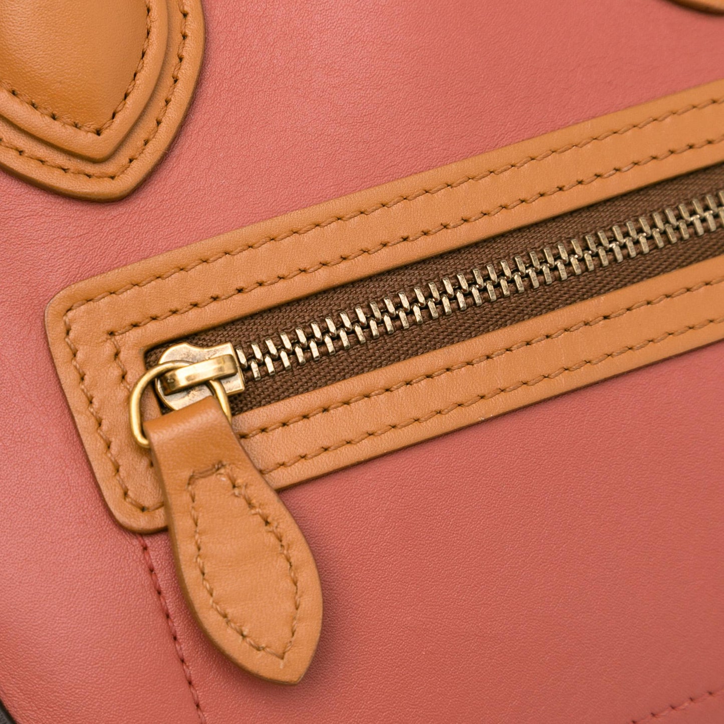 Celine Nano Tricolor Luggage Tote (SHG-CLojs1)