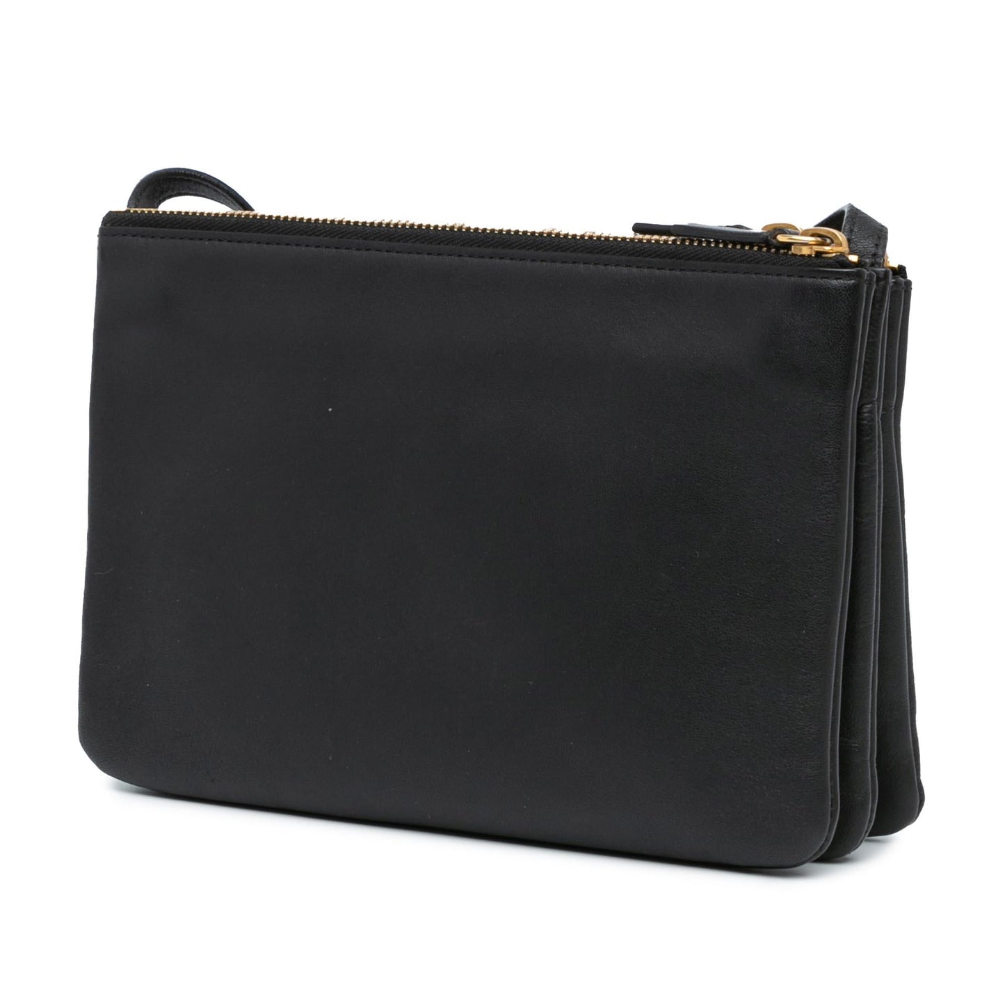 Celine Small Trio Leather Crossbody (SHG-KAhIbp)