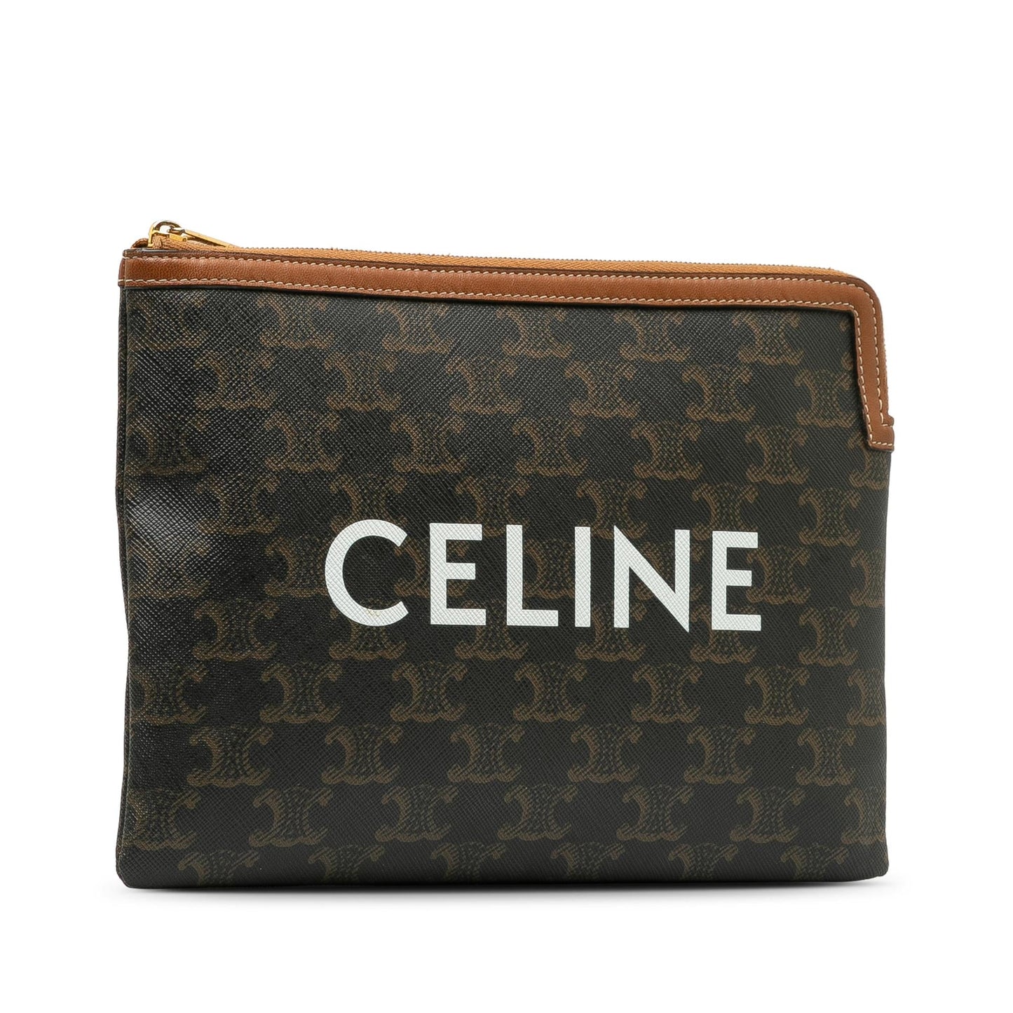 Celine Small Triomphe Clutch Bag (SHG-WggCPa)