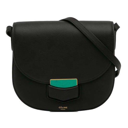Celine Small Trotteur Crossbody Bag (SHG-EXwSgt)