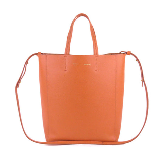 Celine Leather Small Vertical Cabas Tote (SHG-11964)