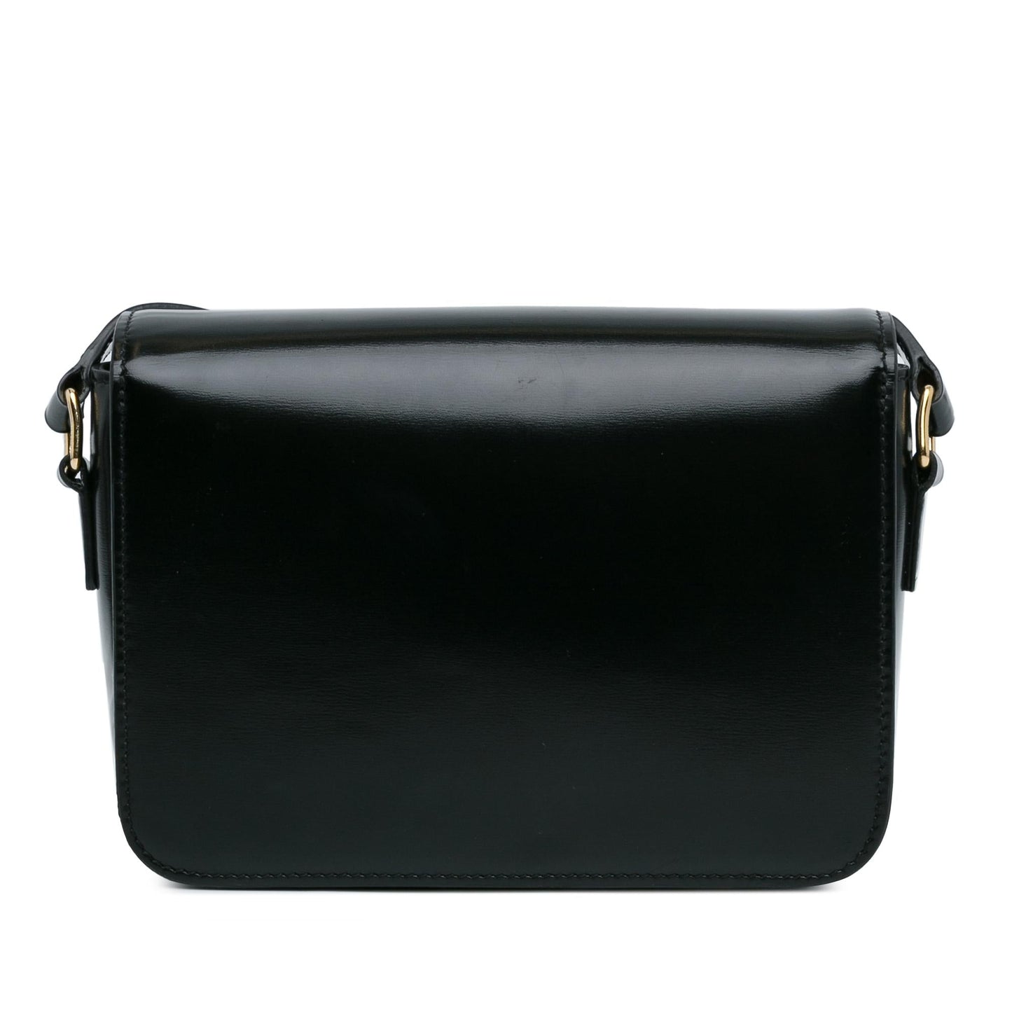 Celine Teen Shiny Calfskin Triomphe Bag (SHG-vb9Nof)