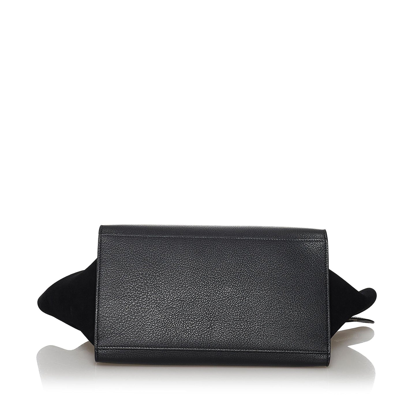 Celine Trapeze Leather Satchel (SHG-30491)