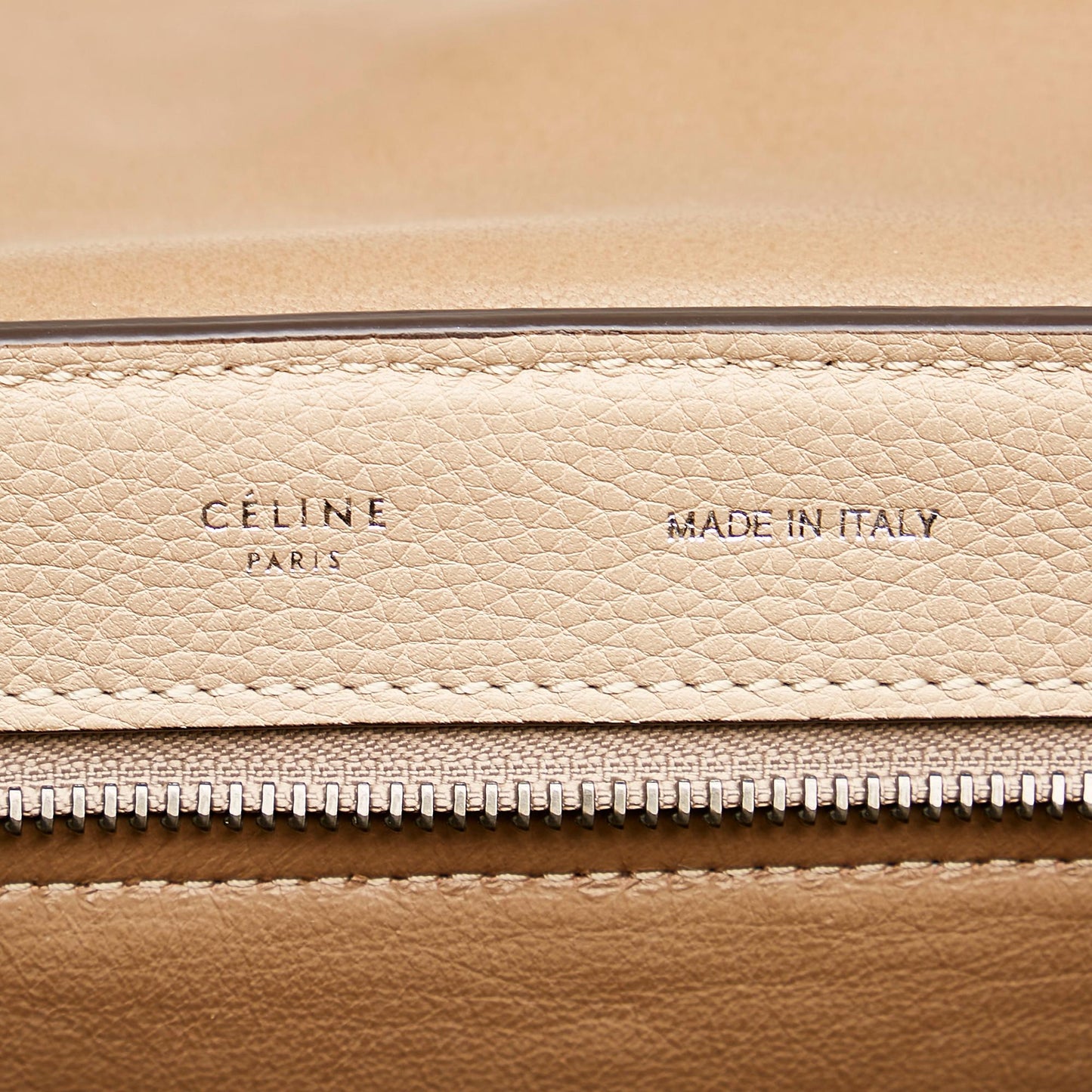 Celine Trapeze Leather Satchel (SHG-31080)