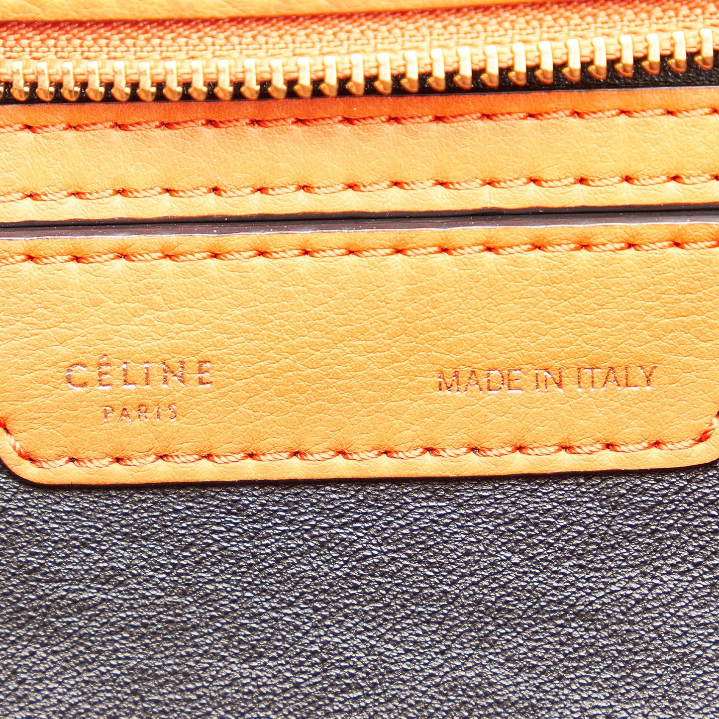 Celine Trapeze Leather Satchel (SHG-31102)