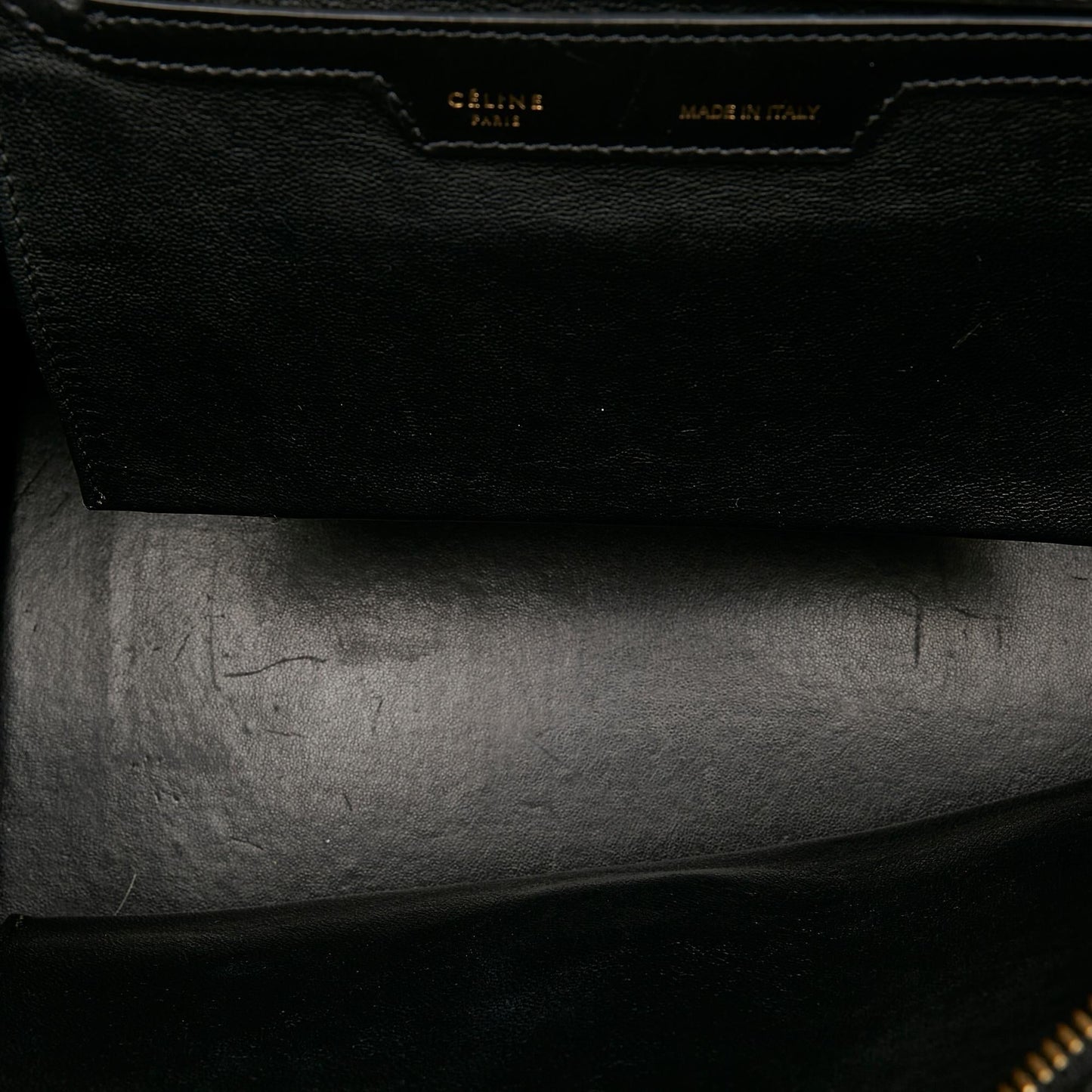 Celine Trapeze Tricolor Leather Satchel (SHG-29489)