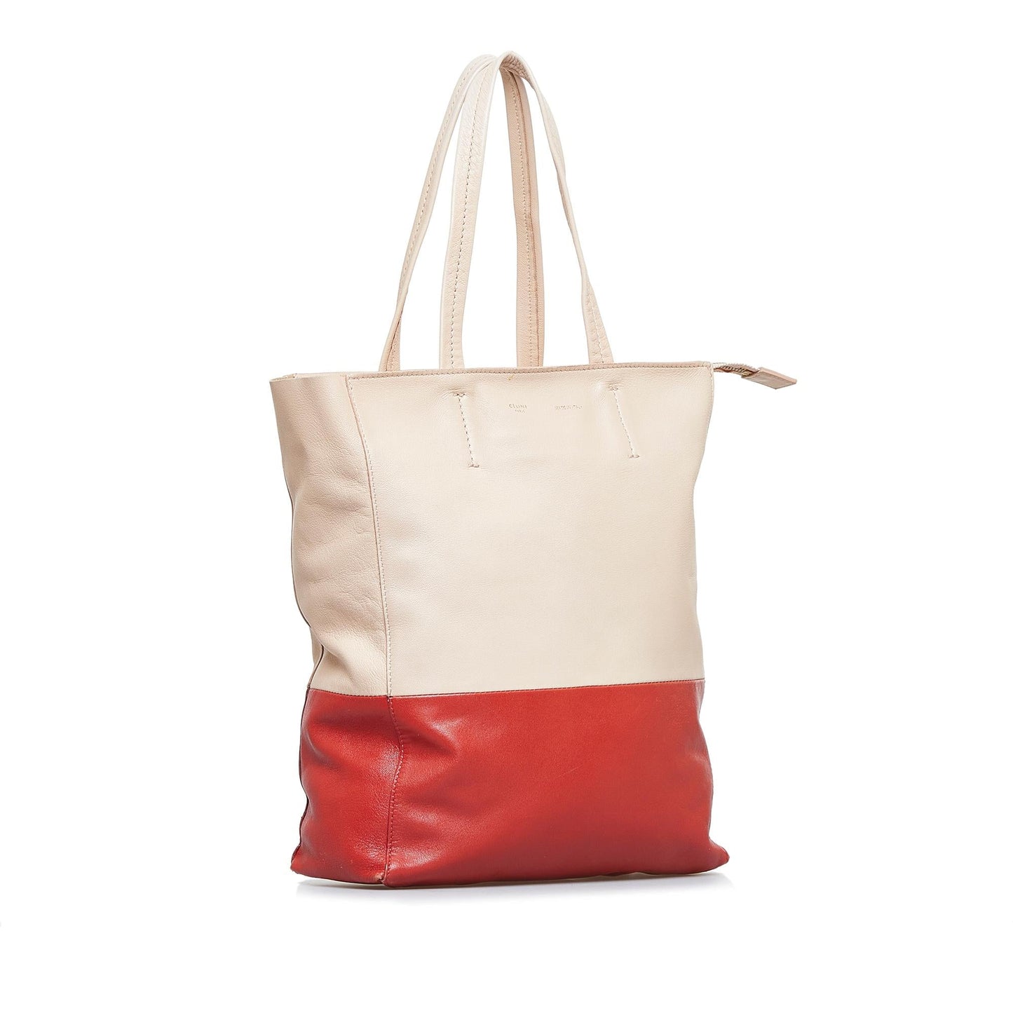 Celine Vertical Cabas Bicolor Tote Bag (SHG-DM2TC7)