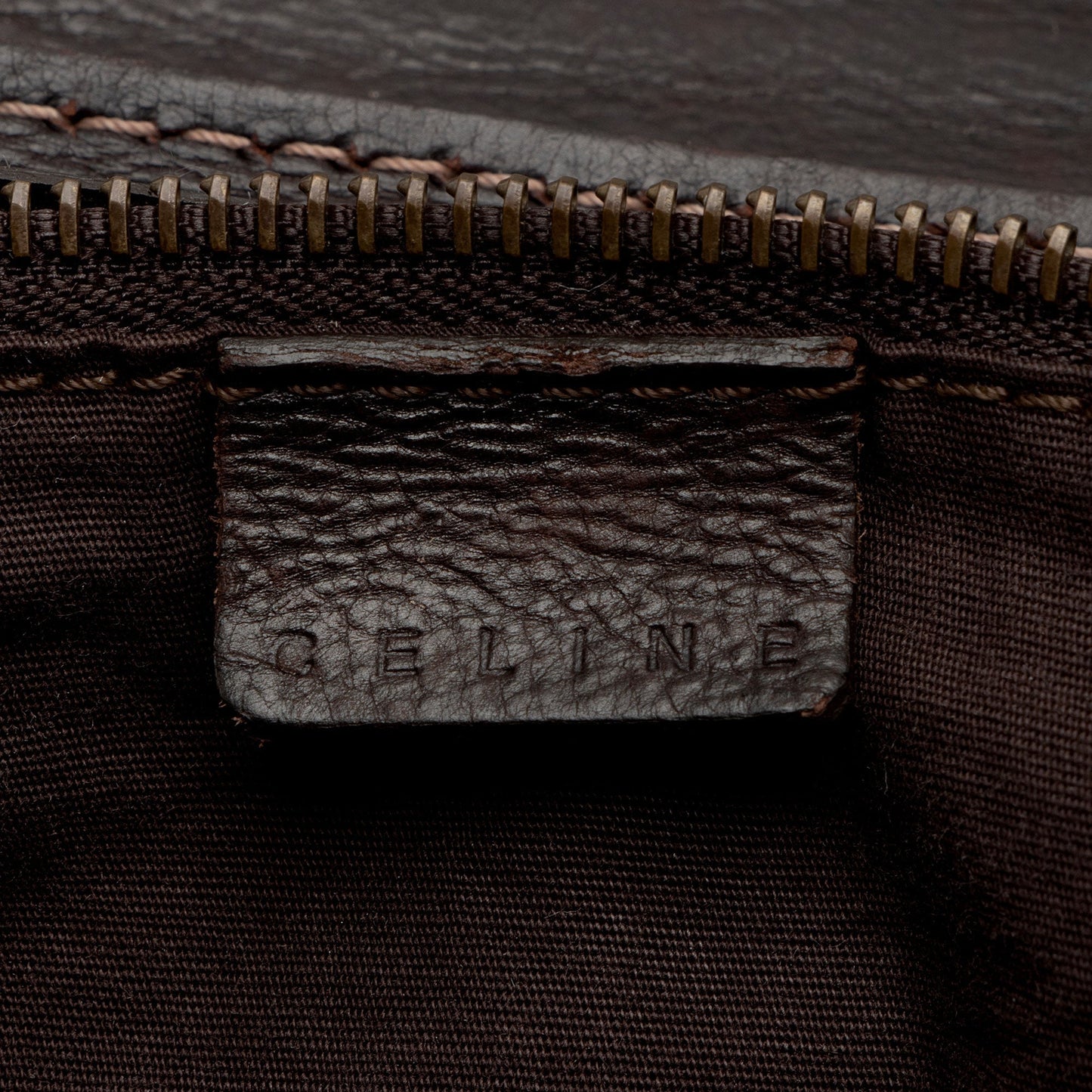 Celine Vintage Leather Buckle Shoulder Bag (SHF-2mqWEo)