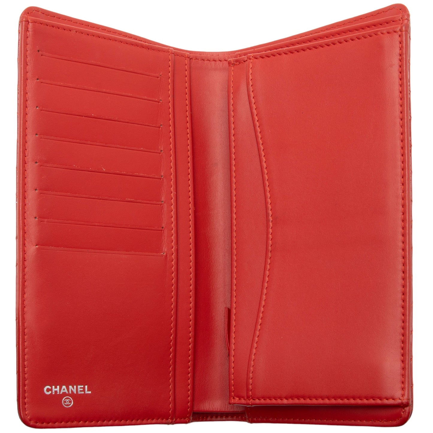 Chanel Chevron Patent Leather Yen Wallet (SHF-dr7rcl)