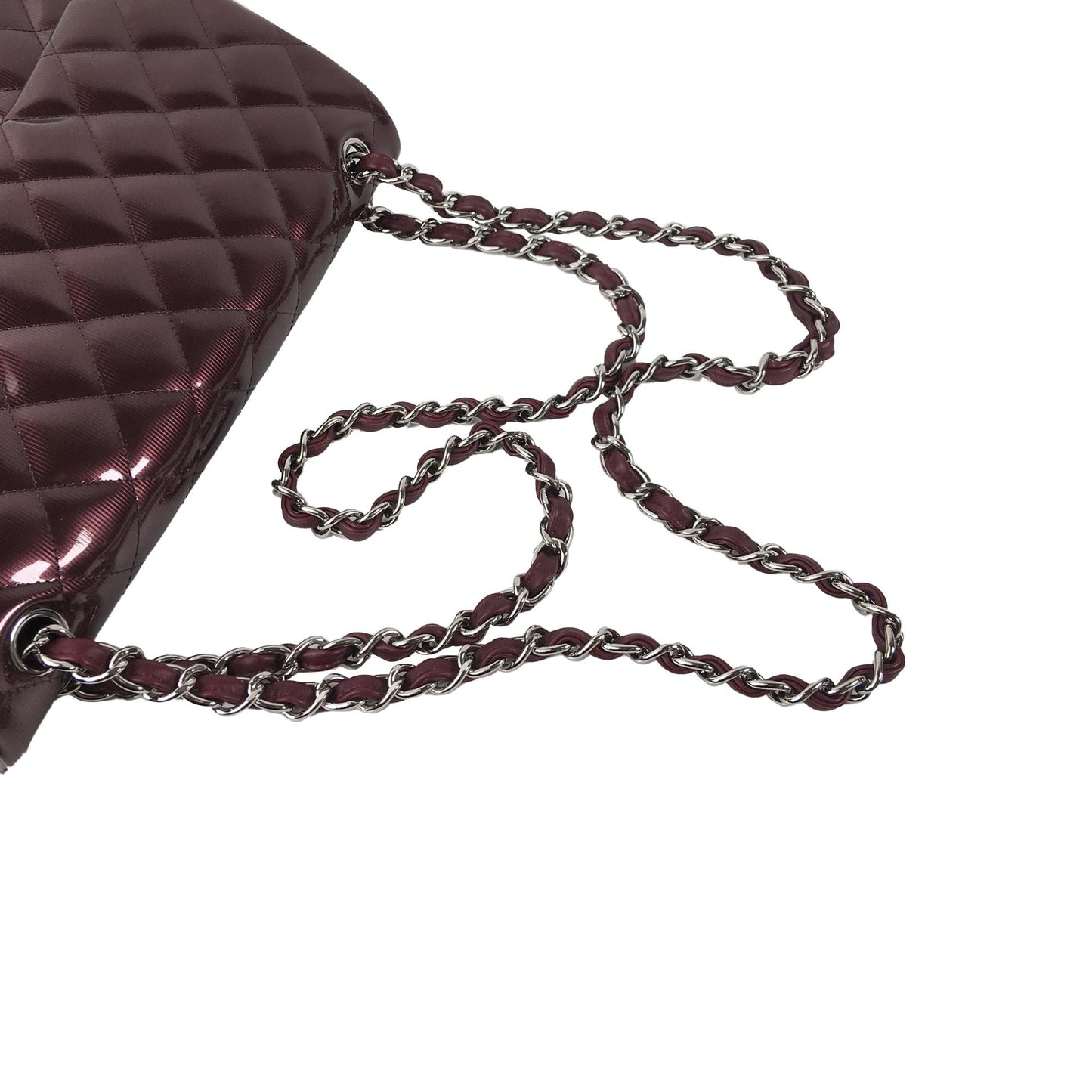 Chanel Jumbo Classic Patent Double Flap (SHG-l8CmEd)