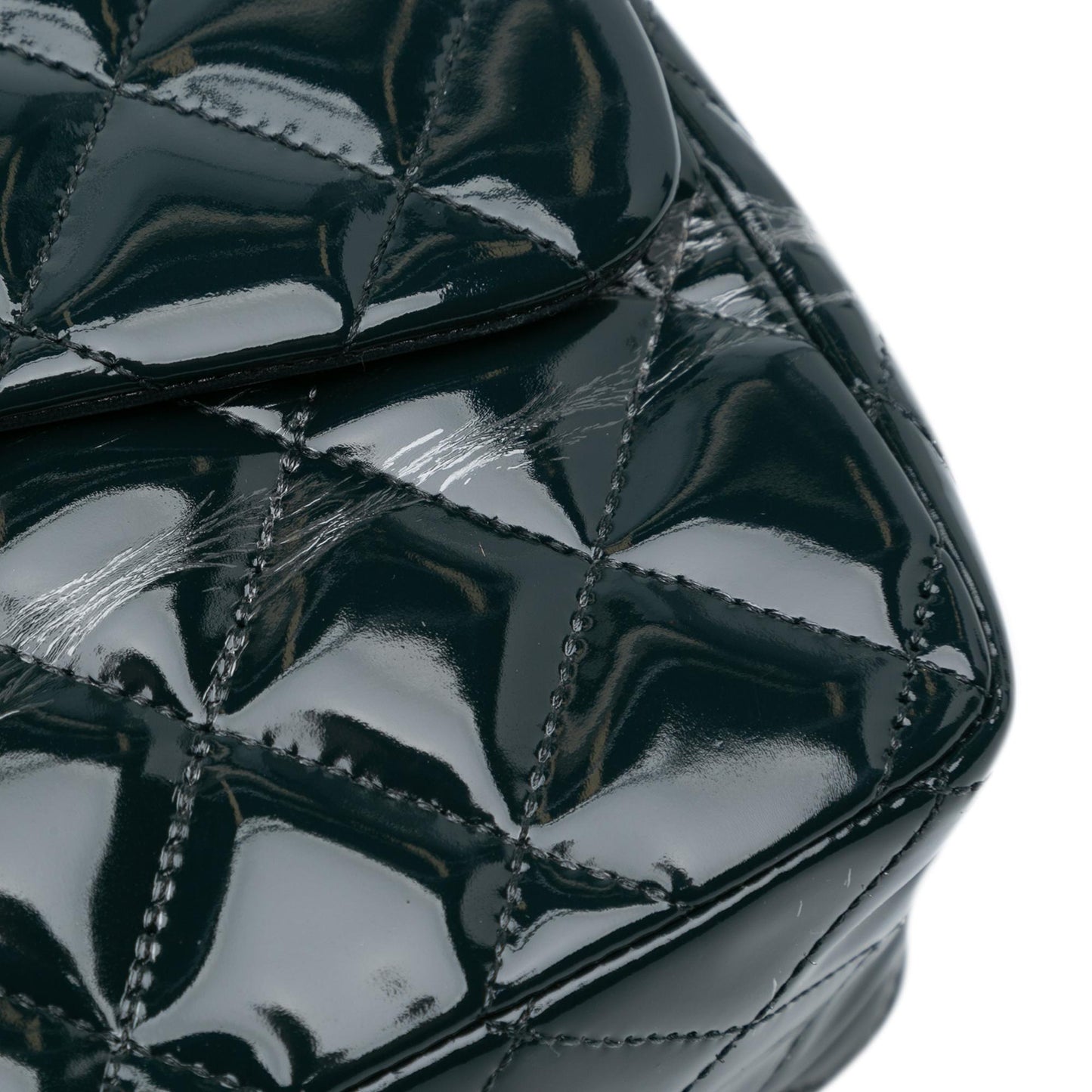 Chanel Jumbo Classic Patent Double Flap (SHG-7gpVN1)