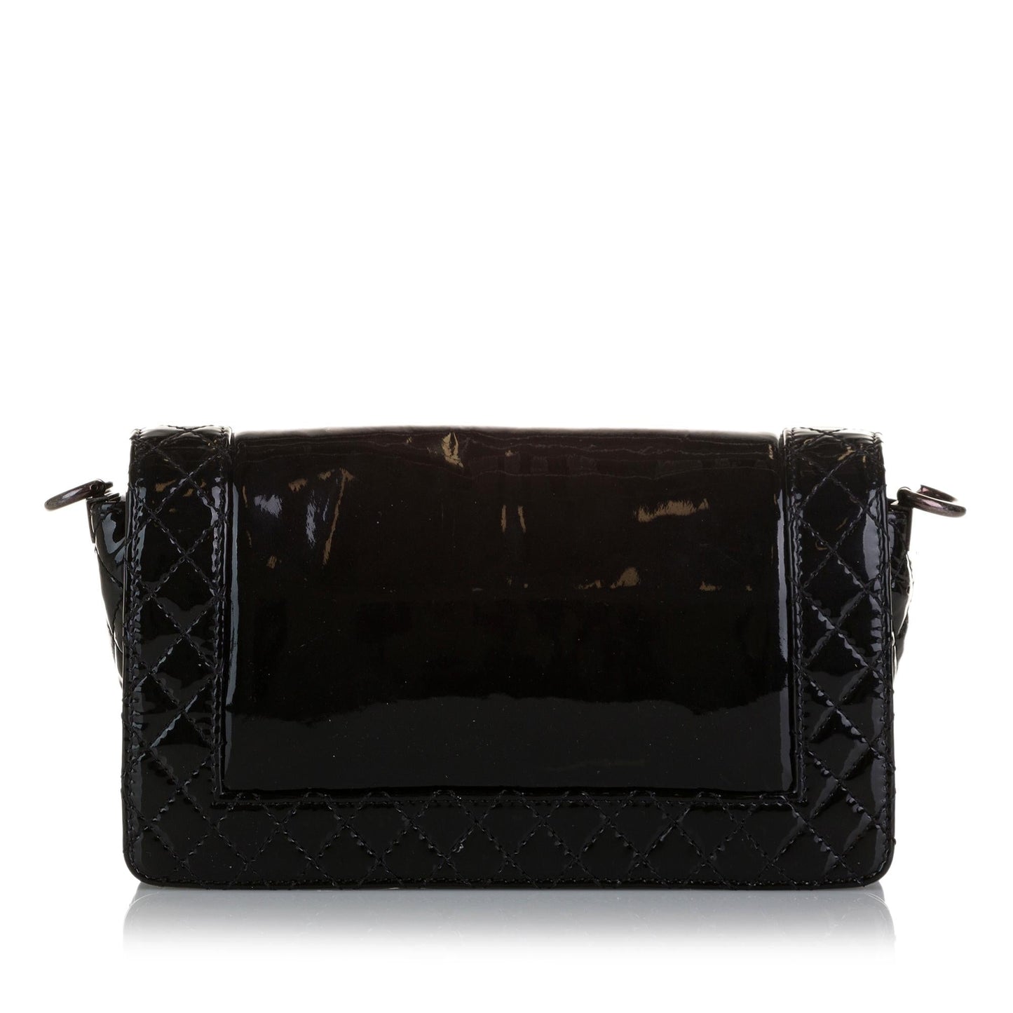 Chanel Medium Patent Reverso Boy Flap (SHG-xCR0zI)