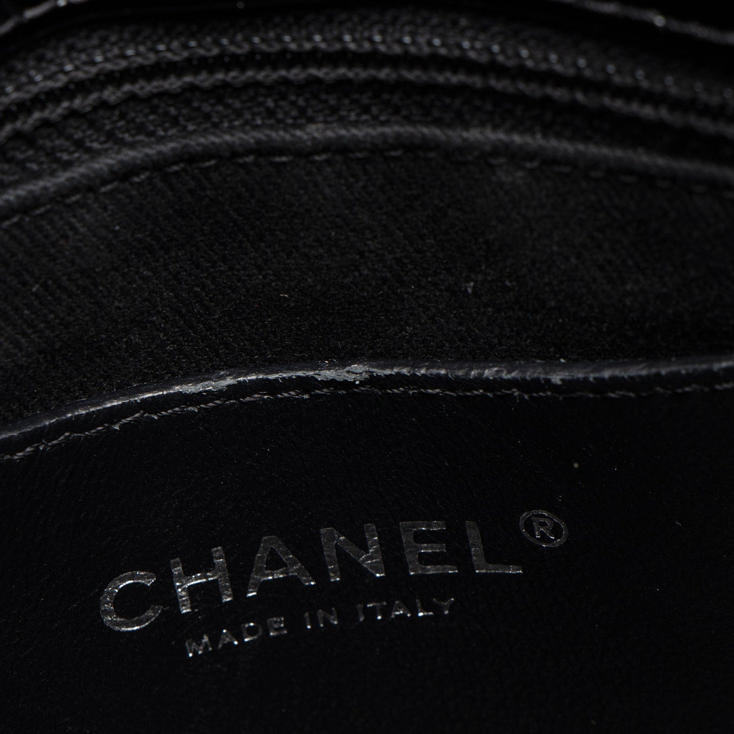 Chanel Patent Leather Just Mademoiselle Large Bowler Bag (SHF-ELuN7V)