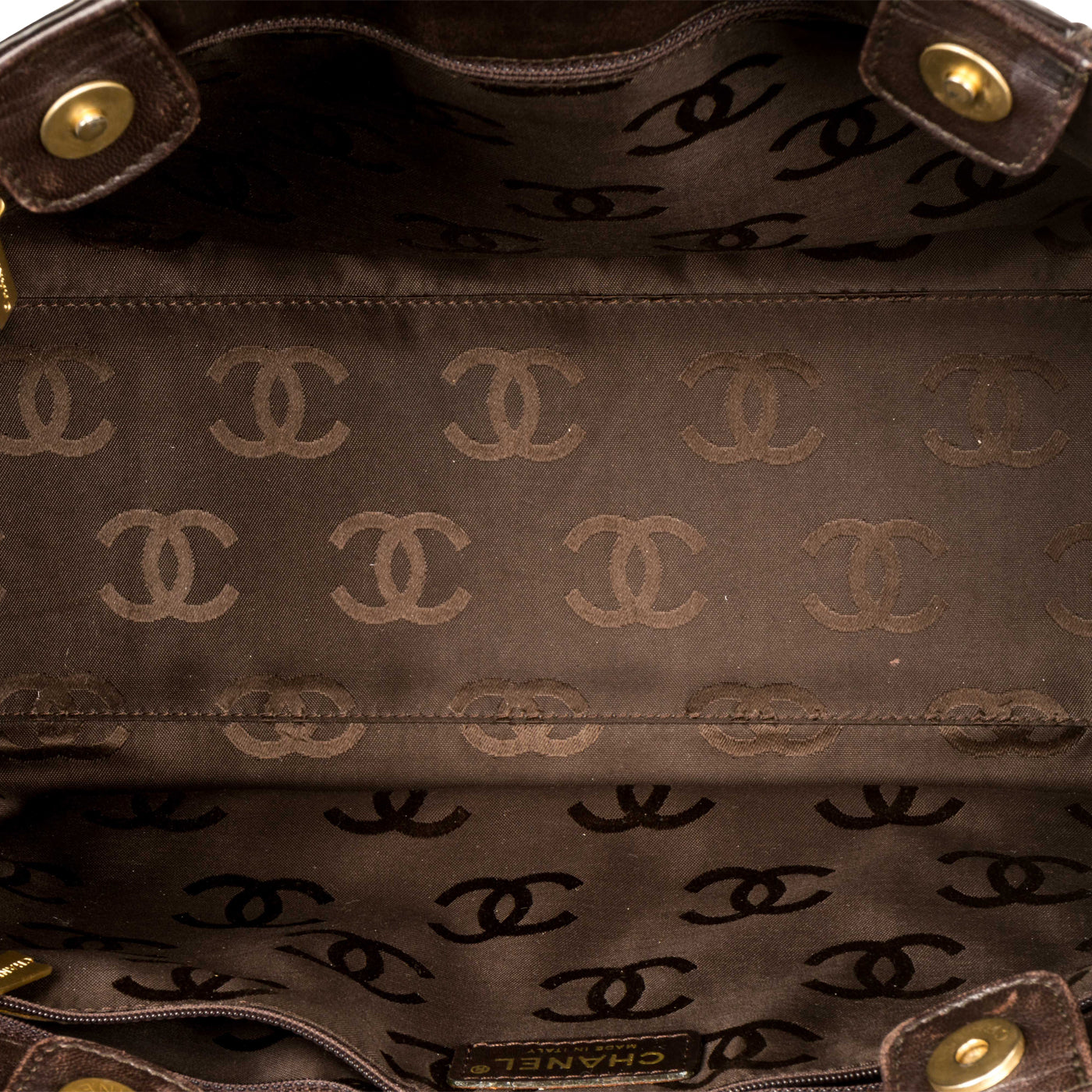 Chanel Vintage Quilted Shopping Tote