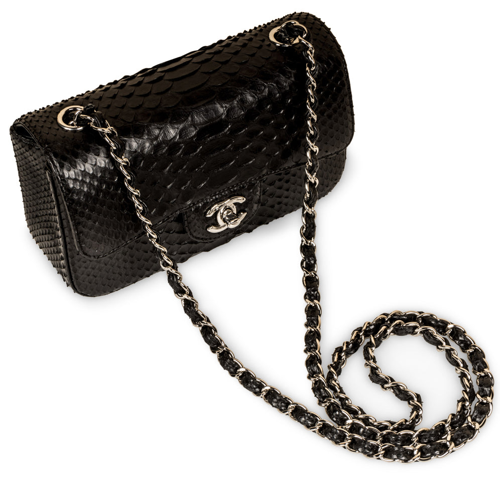 Chanel Classic Flap Bag - Mini Rectangular - Python
