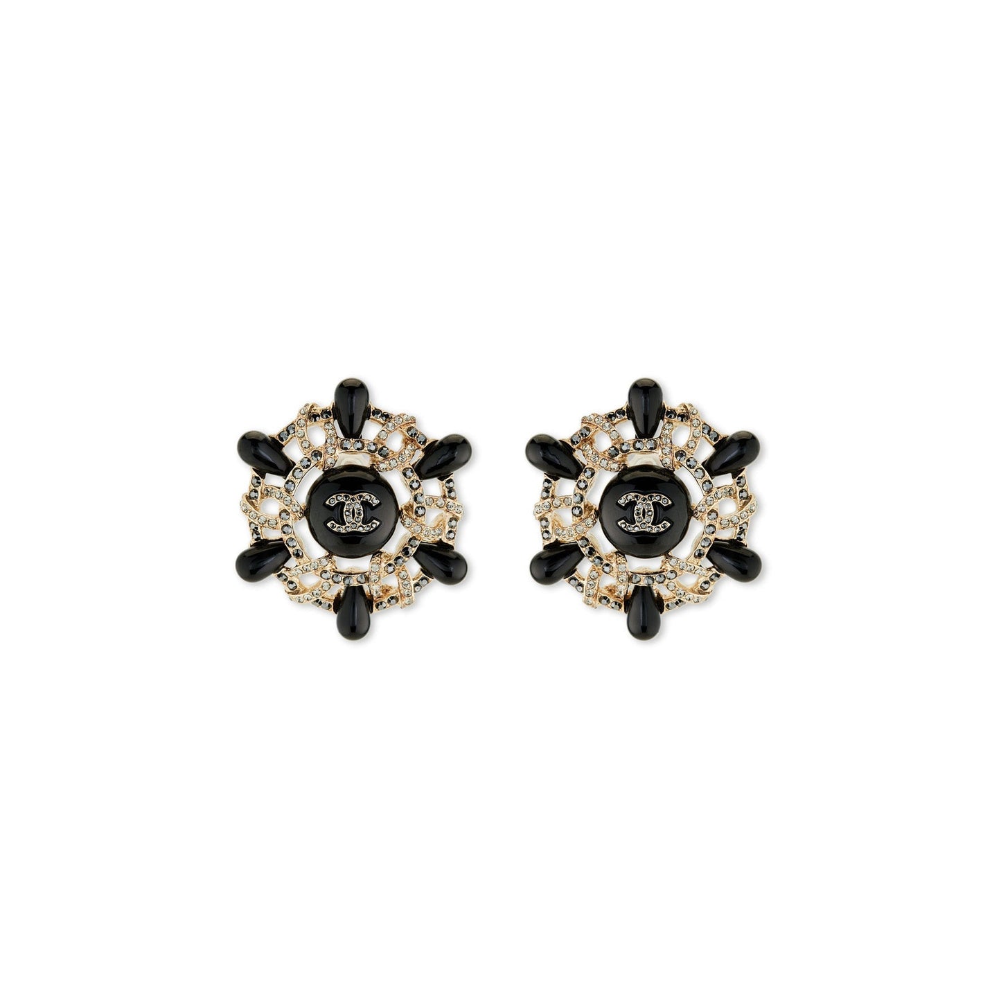 Chanel round earrings - MÃƒÆ’Ã‚Â©tiers d'art Hambourg 2017/2018