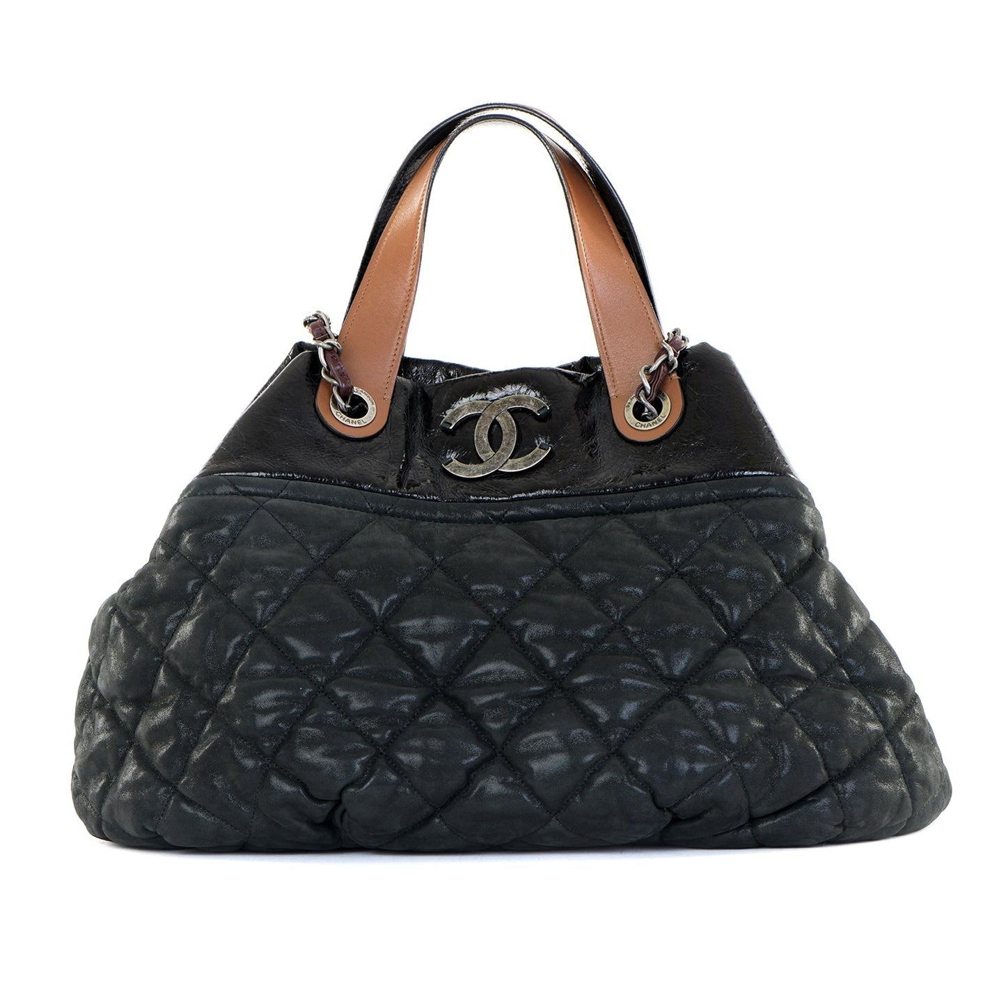 Quilted In The Mix Hobo Bag