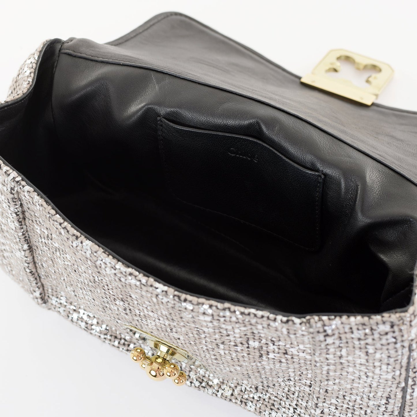Metallic Woven Elsie Bag