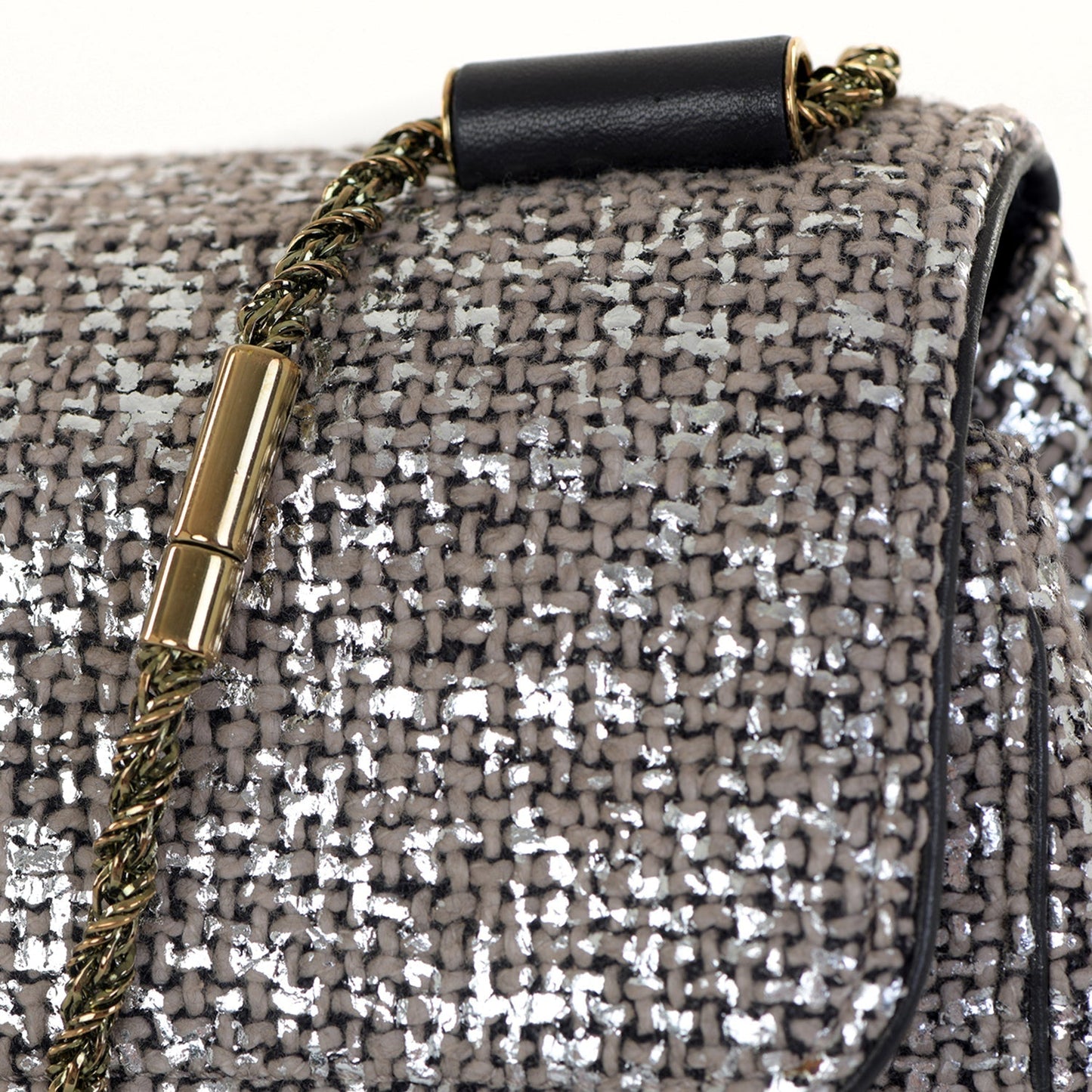 Metallic Woven Elsie Bag