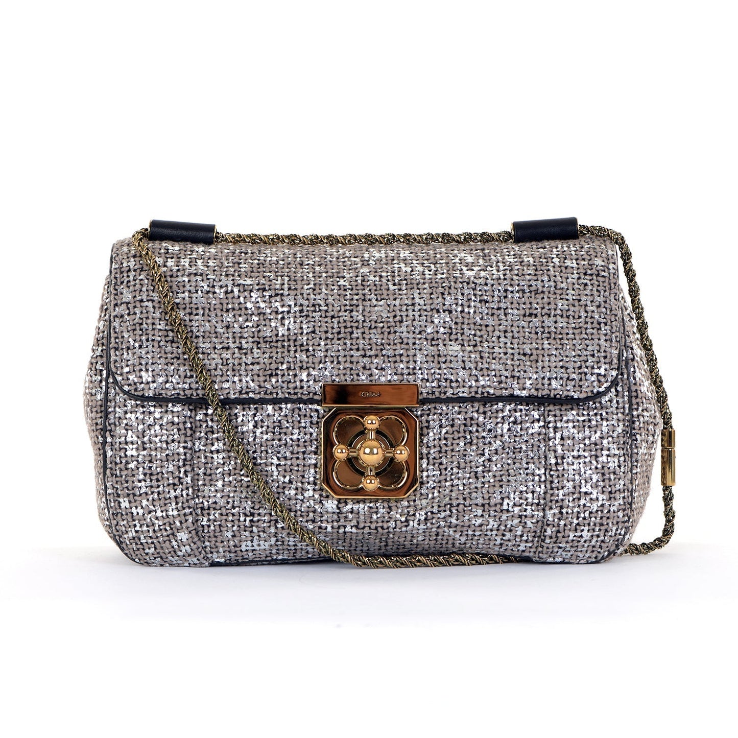 Metallic Woven Elsie Bag