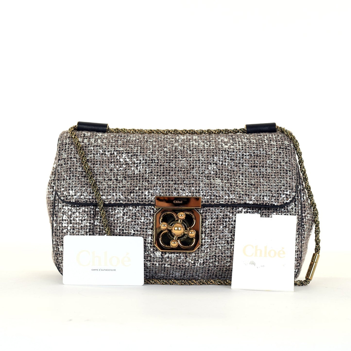 Metallic Woven Elsie Bag