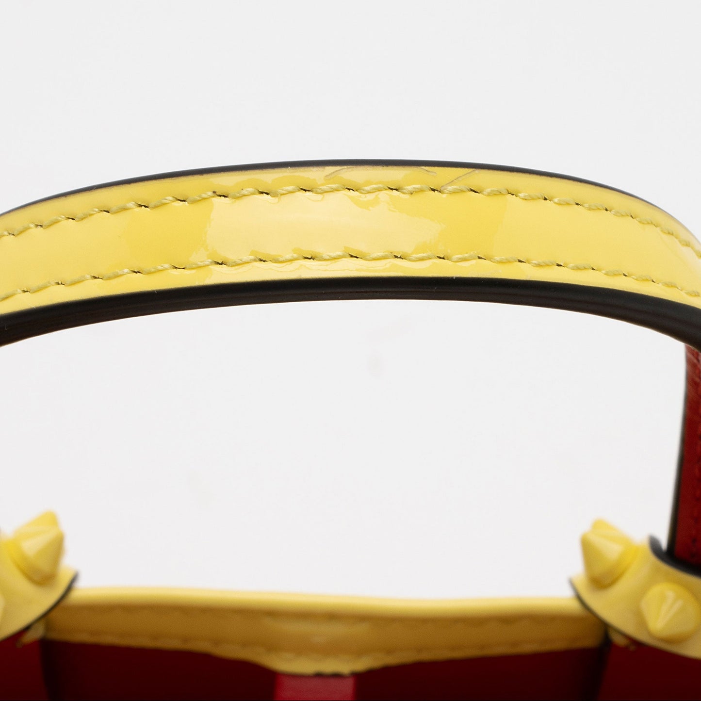 Christian Louboutin Patent Leather Mini Tote (SHF-K7Q0lt)