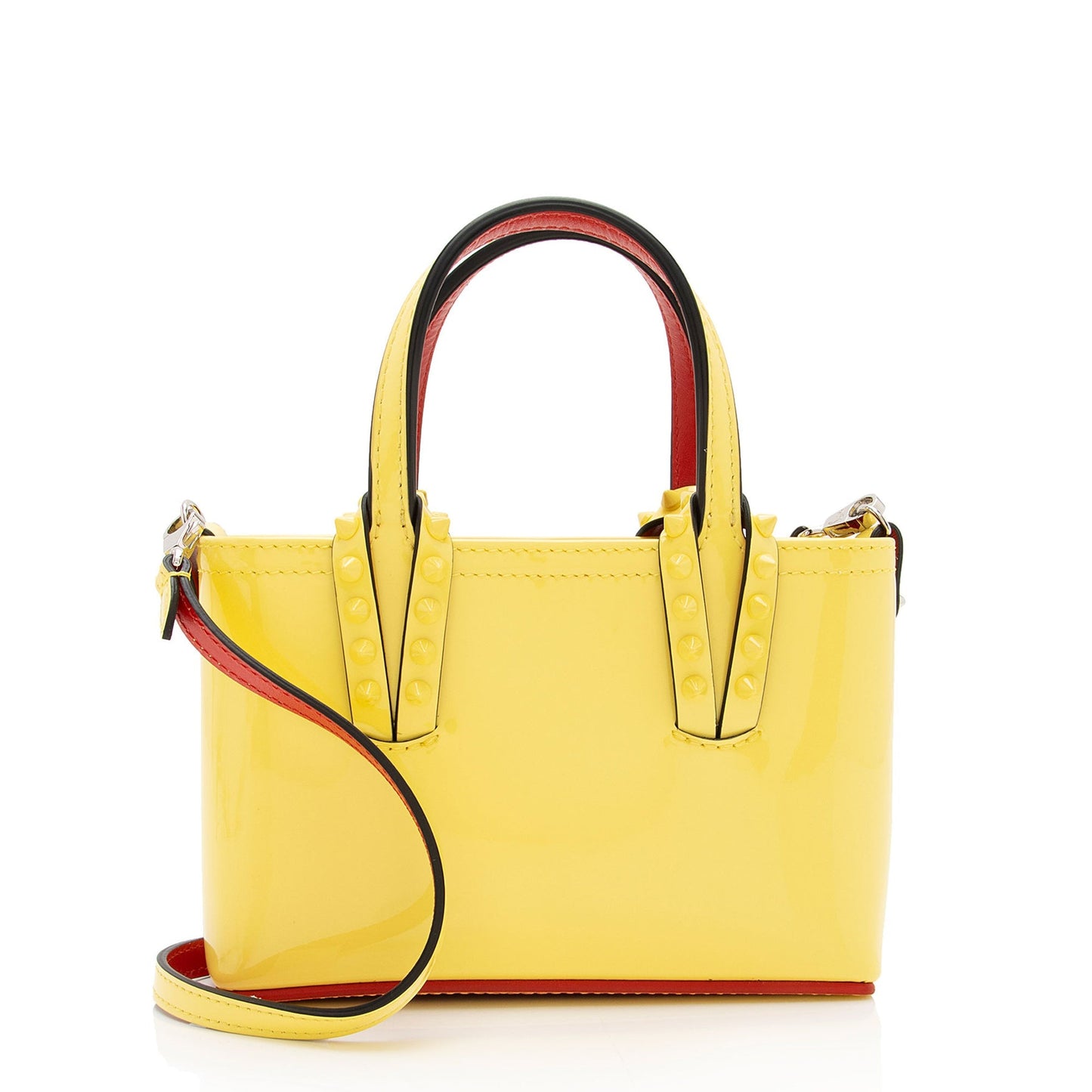 Christian Louboutin Patent Leather Mini Tote (SHF-K7Q0lt)
