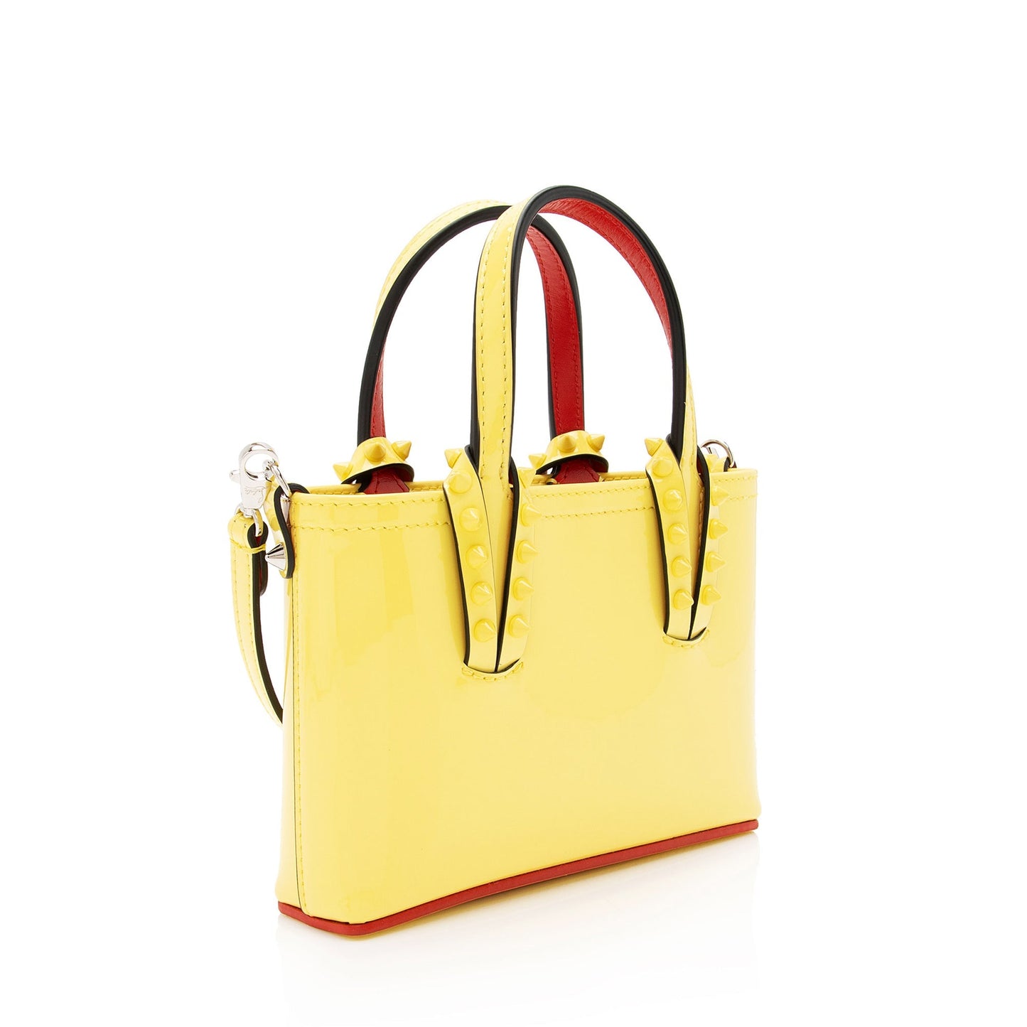 Christian Louboutin Patent Leather Mini Tote (SHF-K7Q0lt)