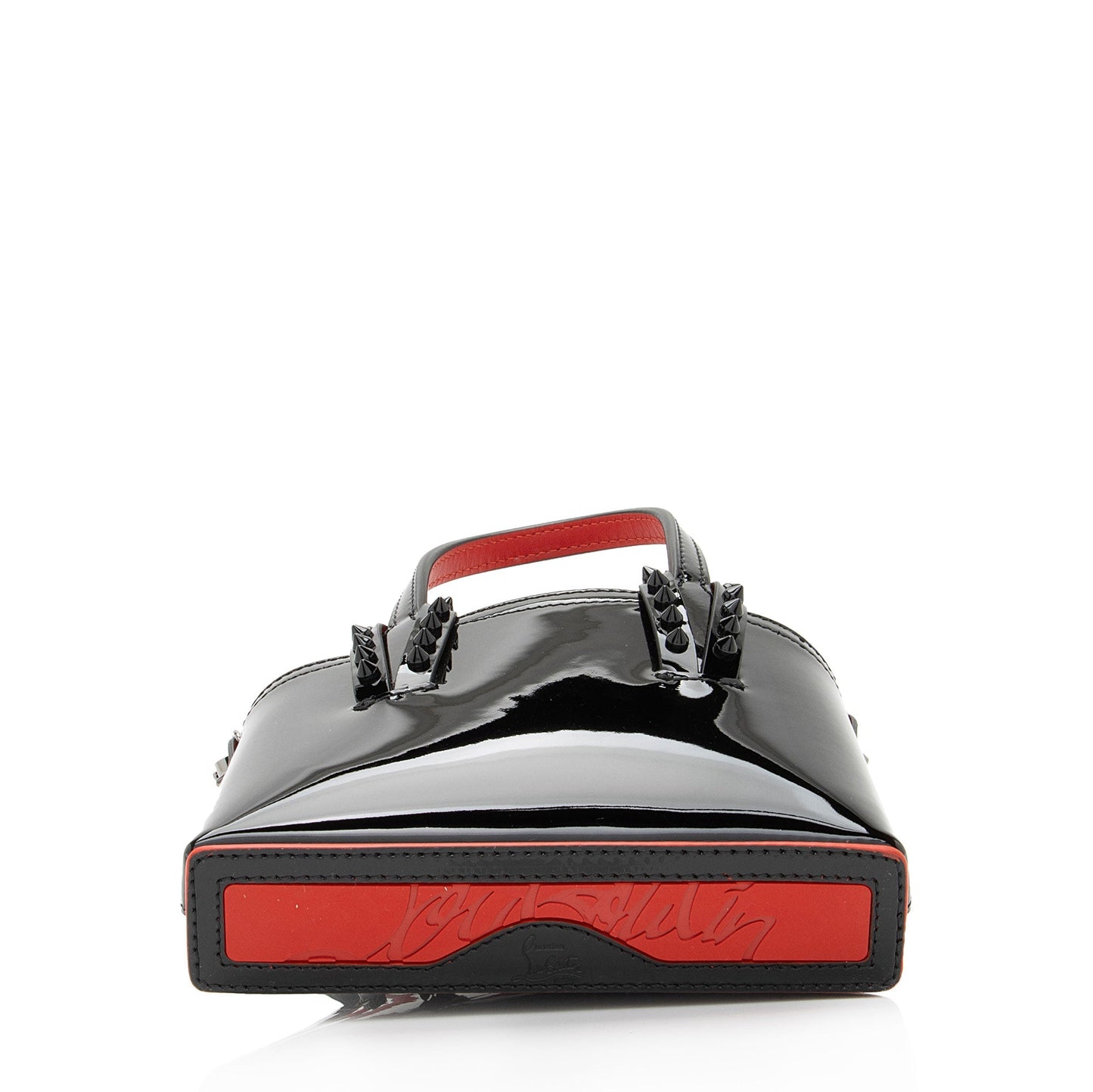 Christian Louboutin Patent Leather Cabata Mini Tote (SHF-JPmRvx)