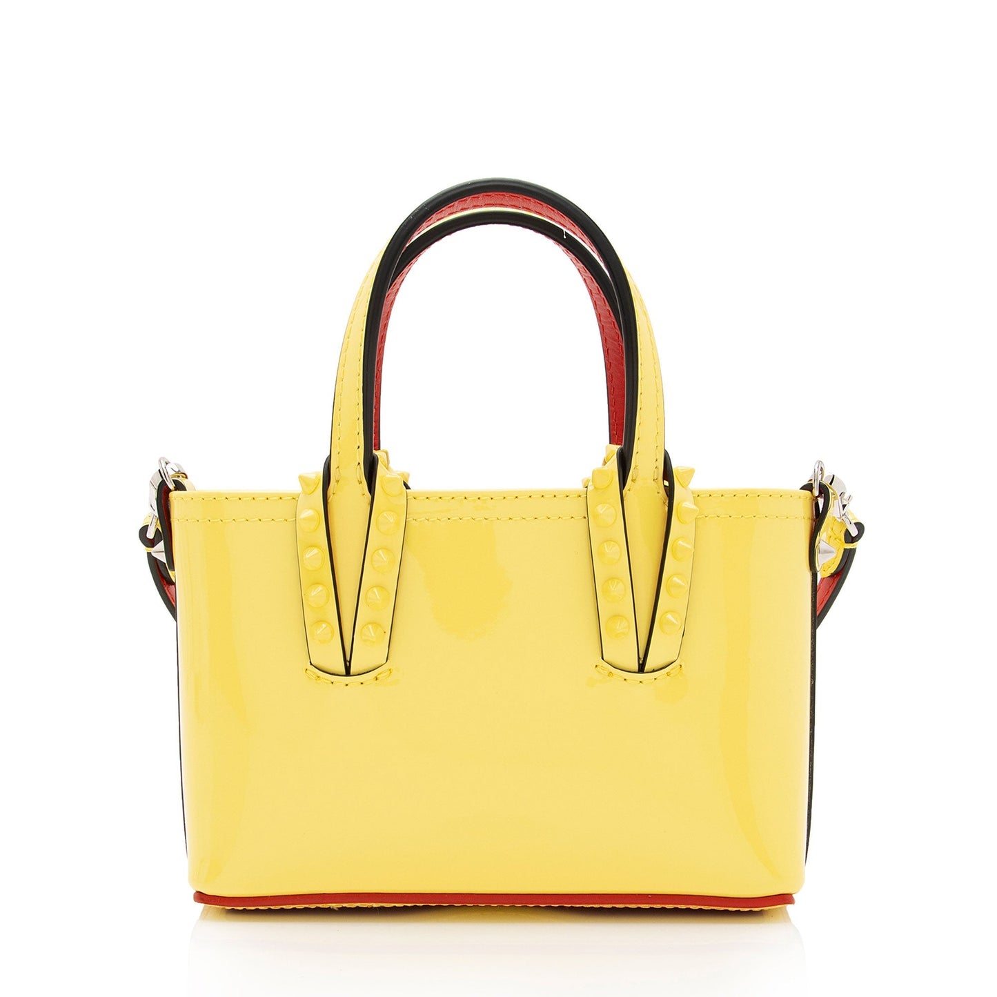 Christian Louboutin Patent Leather Cabata Nano Tote (SHF-IsWfbi)