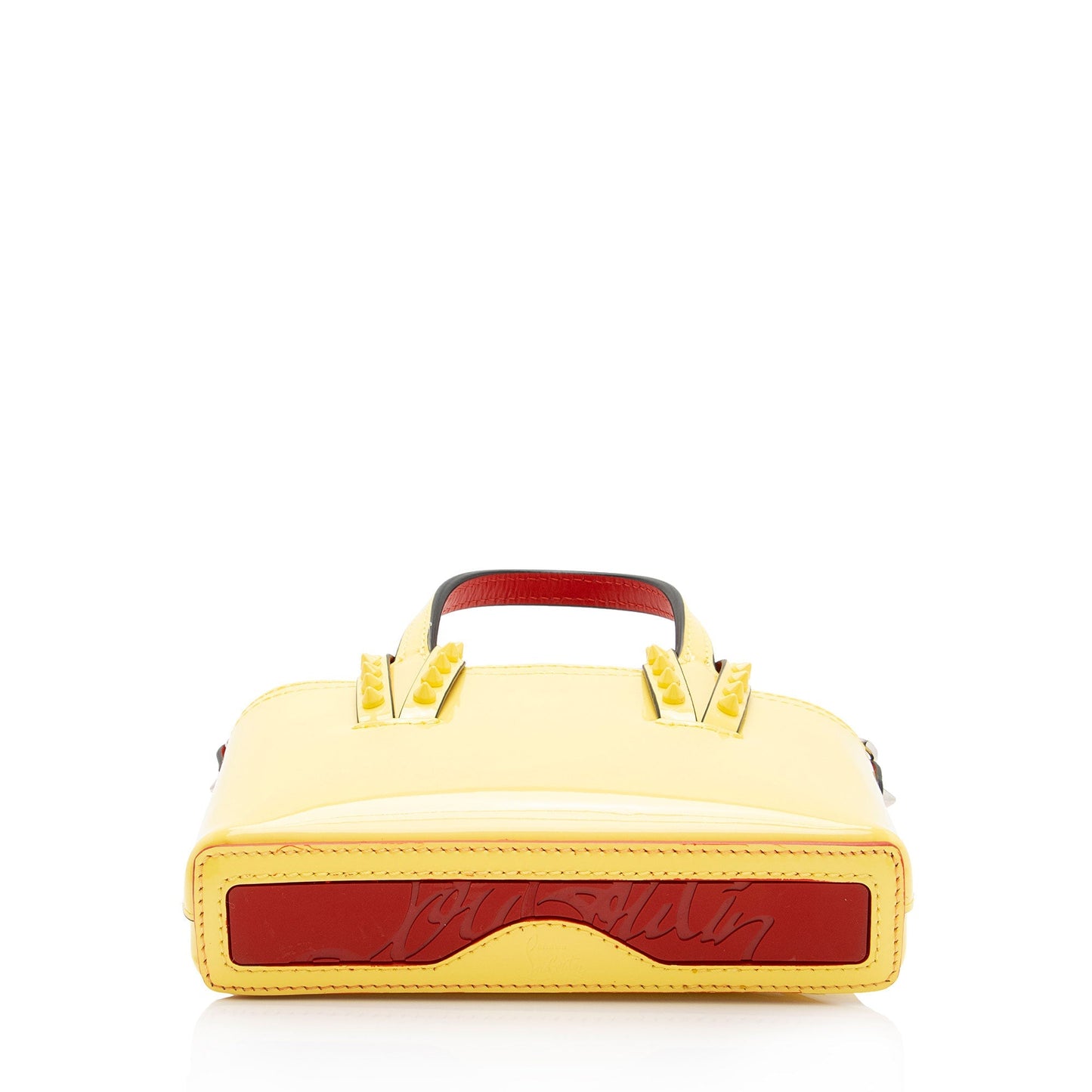 Christian Louboutin Patent Leather Cabata Nano Tote (SHF-IsWfbi)