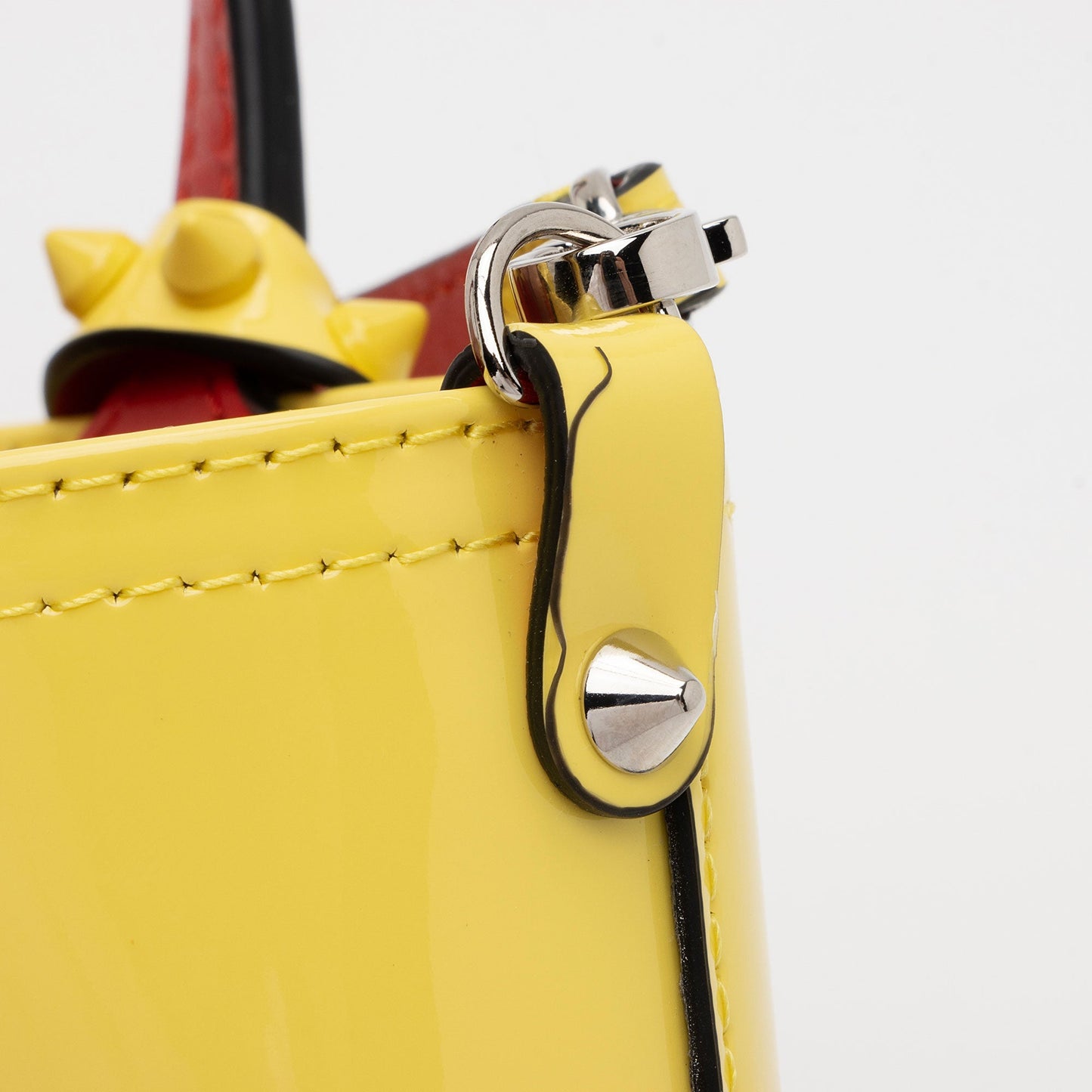 Christian Louboutin Patent Leather Cabata Nano Tote (SHF-IsWfbi)