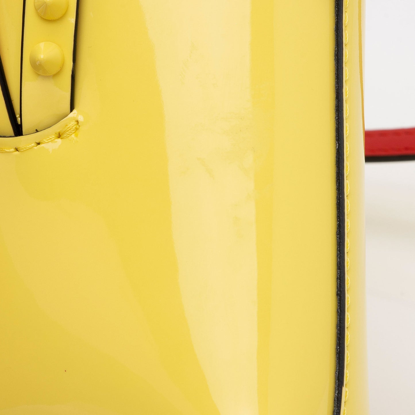 Christian Louboutin Patent Leather Cabata Nano Tote (SHF-IsWfbi)