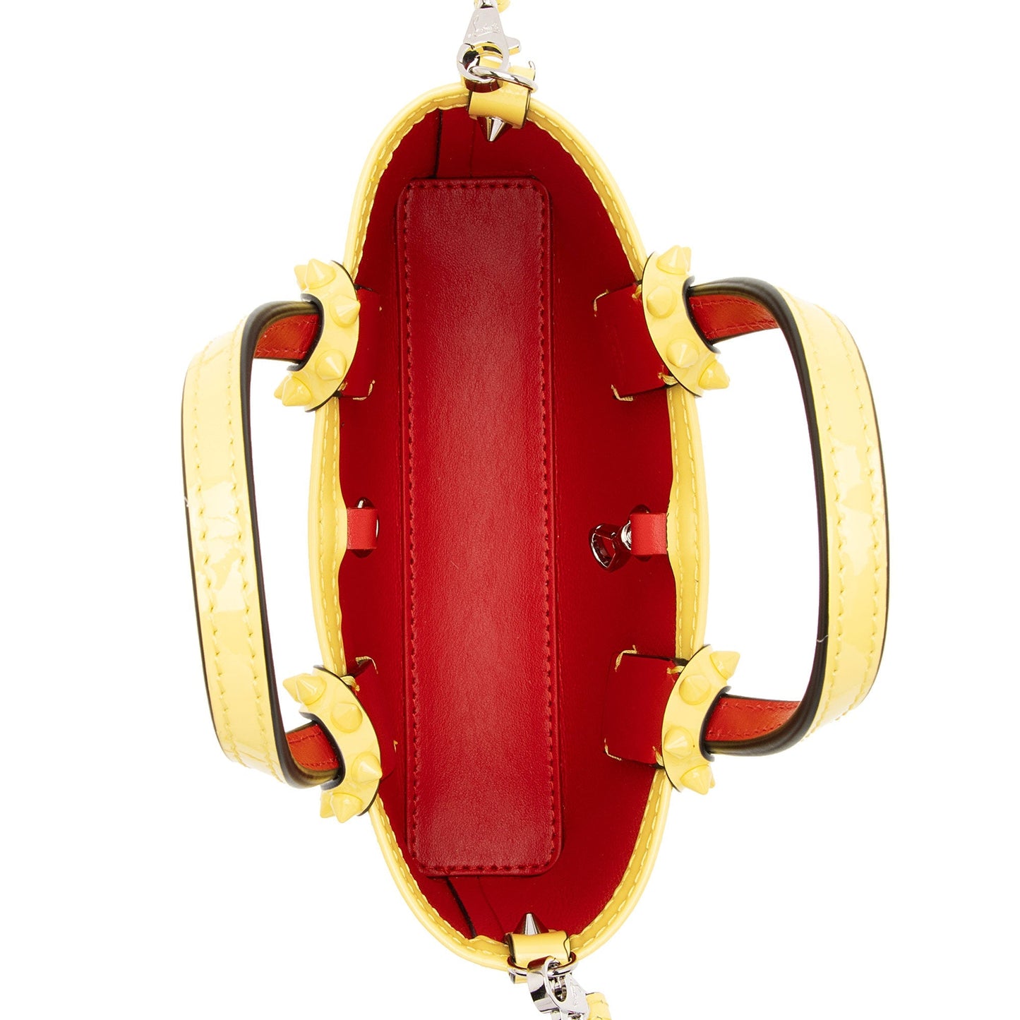 Christian Louboutin Patent Leather Cabata Nano Tote (SHF-IsWfbi)