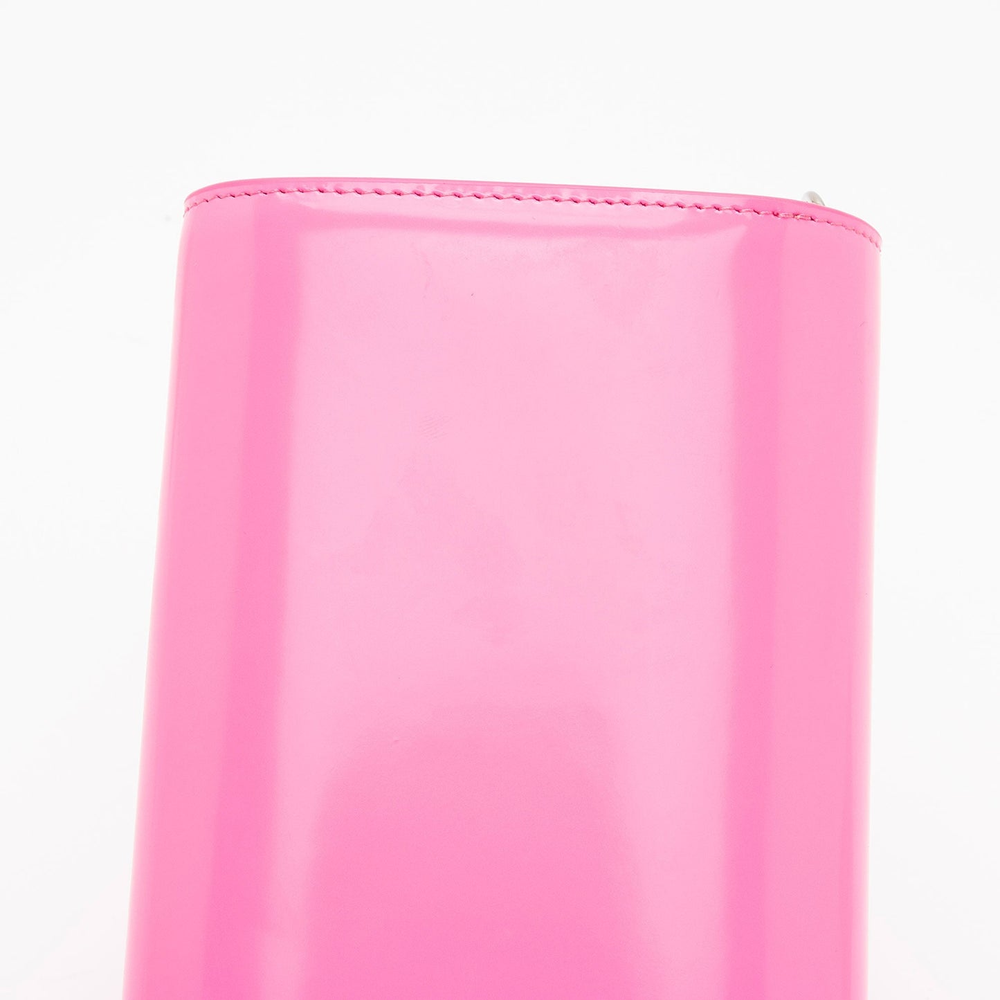 Christian Louboutin Patent Leather Loubi154 Chain Wallet (SHF-iRyKJP)