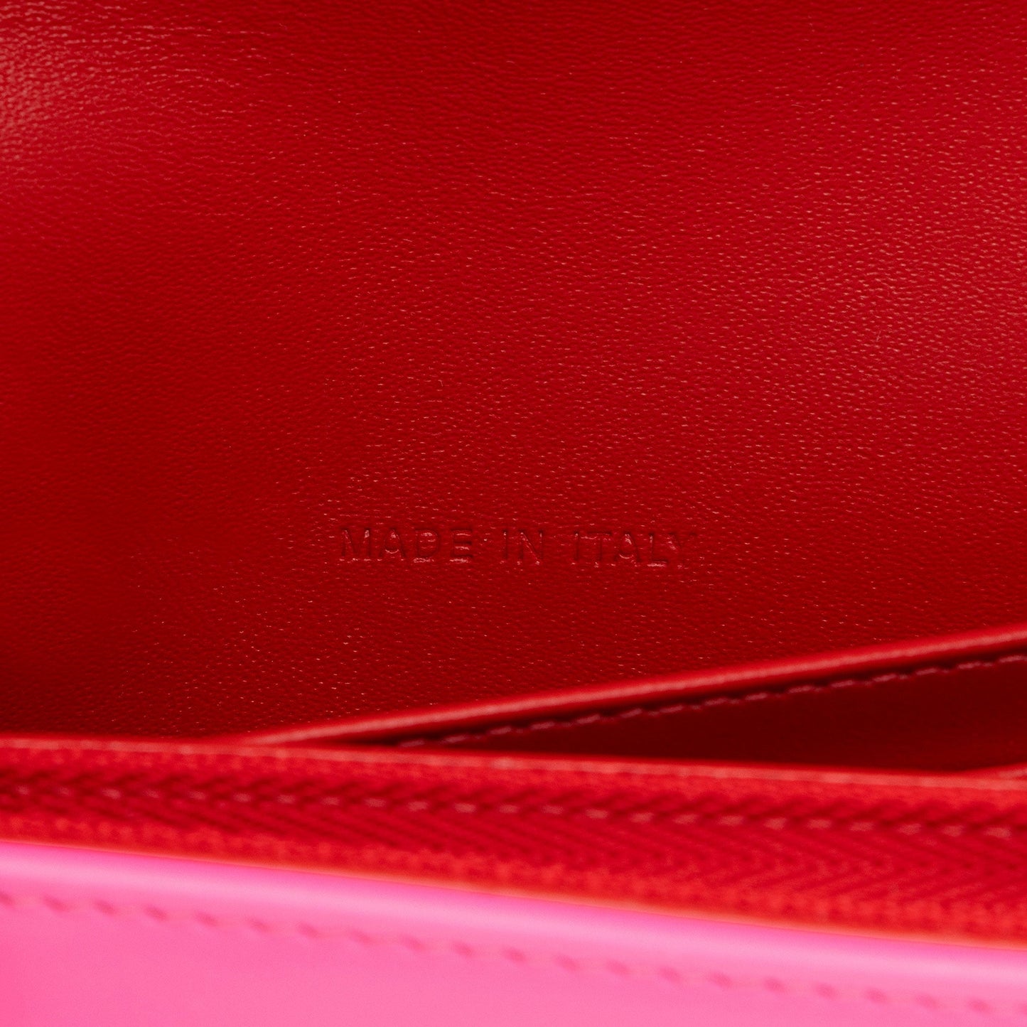 Christian Louboutin Patent Leather Loubi154 Chain Wallet (SHF-iRyKJP)