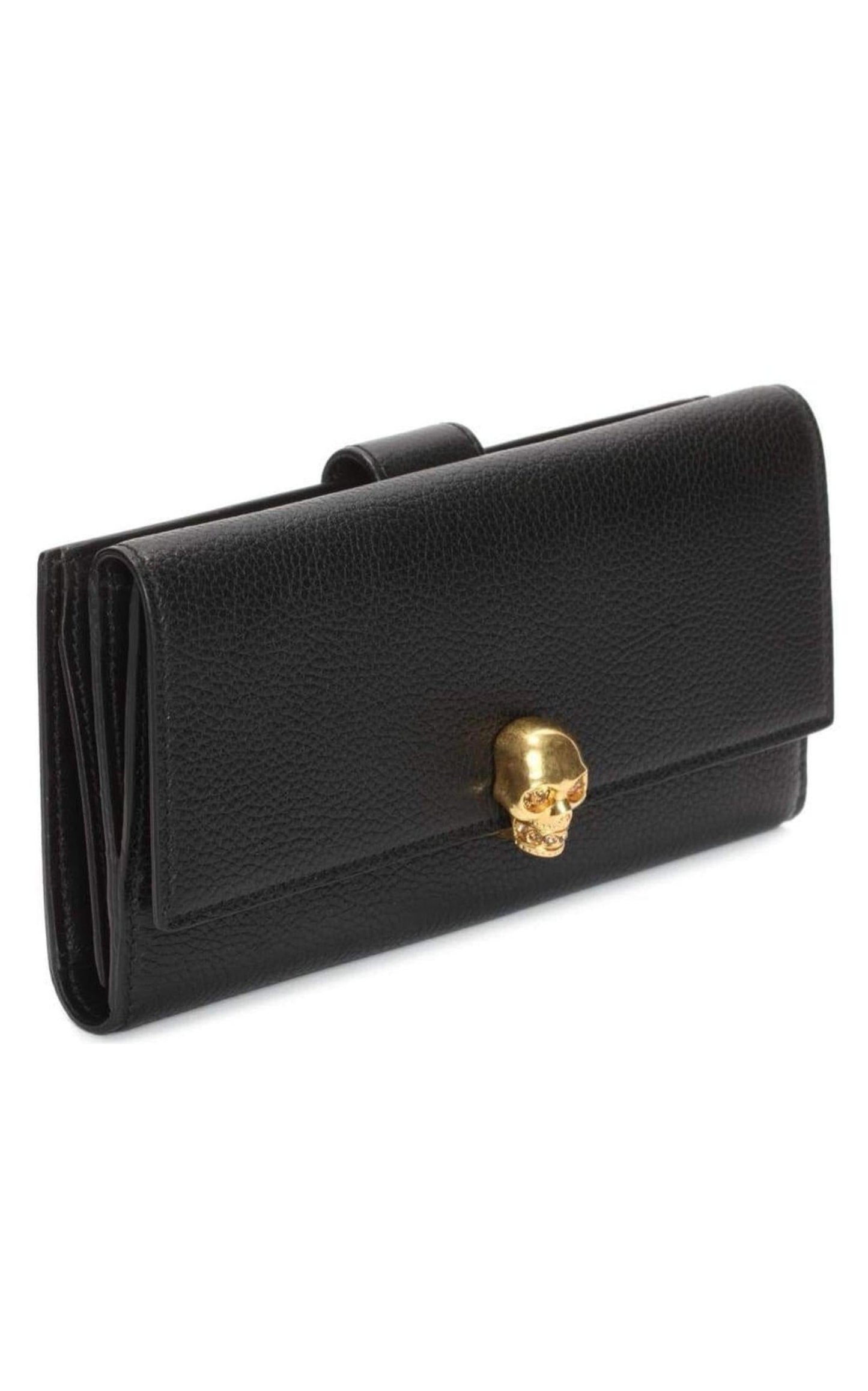 Continental Scull Leather Wallet