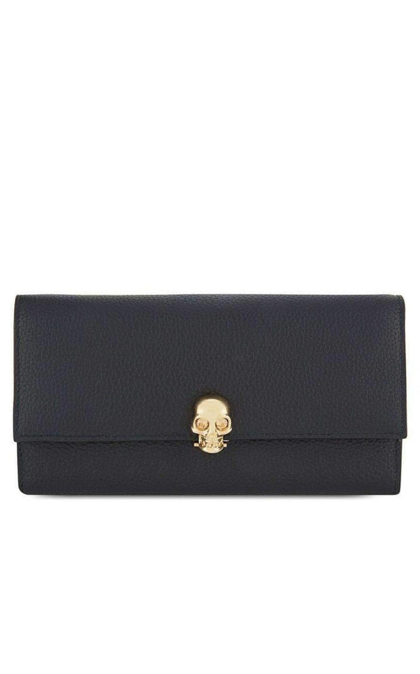 Continental Scull Leather Wallet