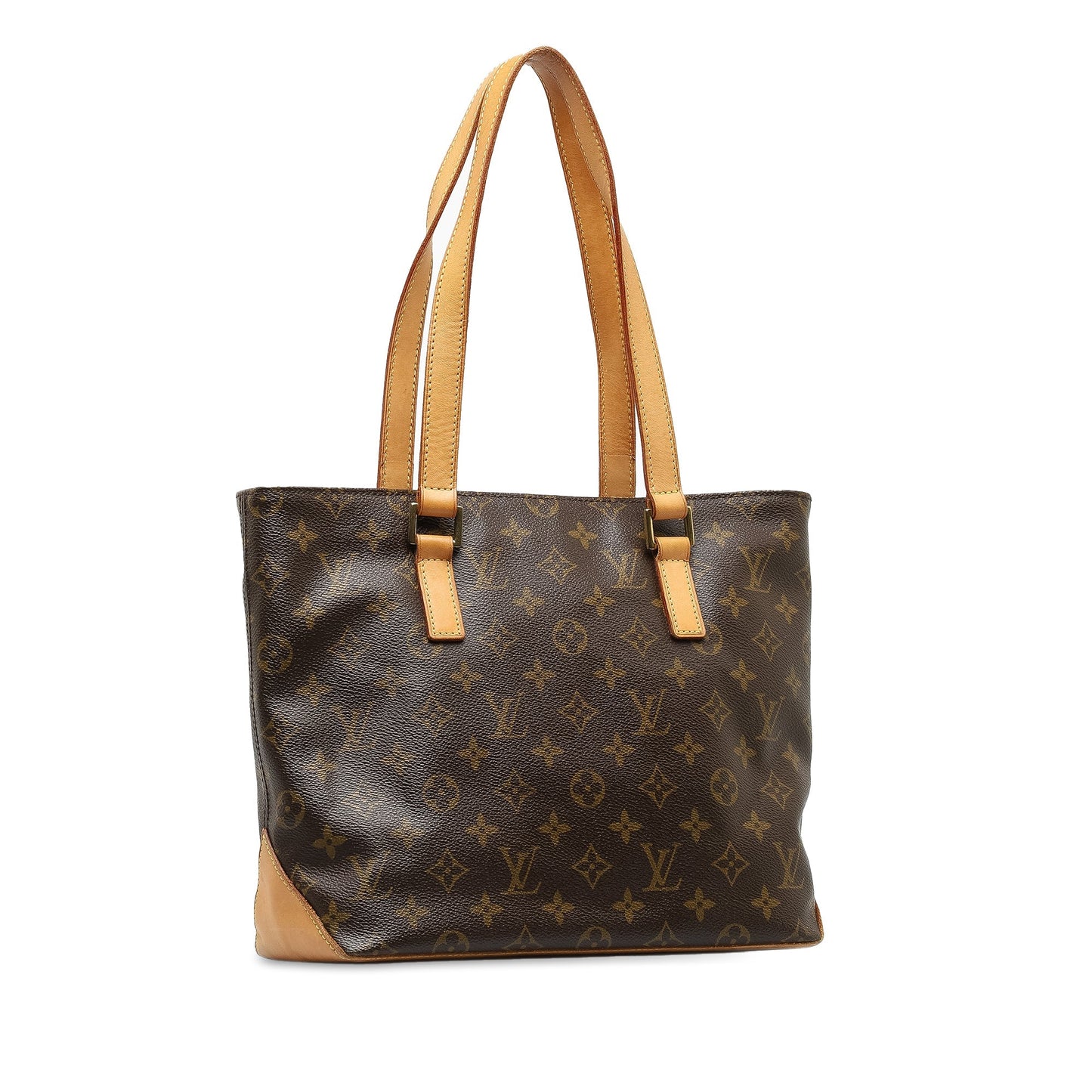 Brown Louis Vuitton Monogram Cabas Piano Tote Bag