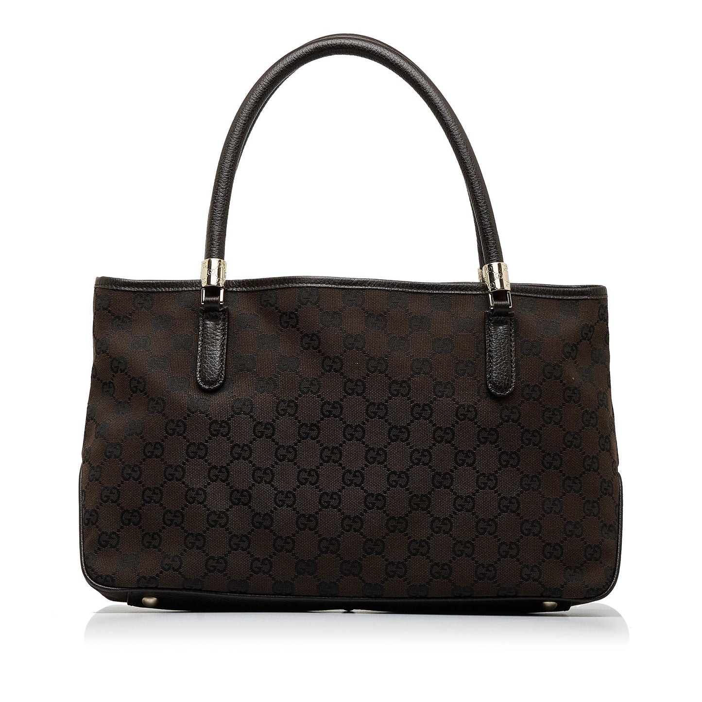 Brown Gucci GG Canvas Tote