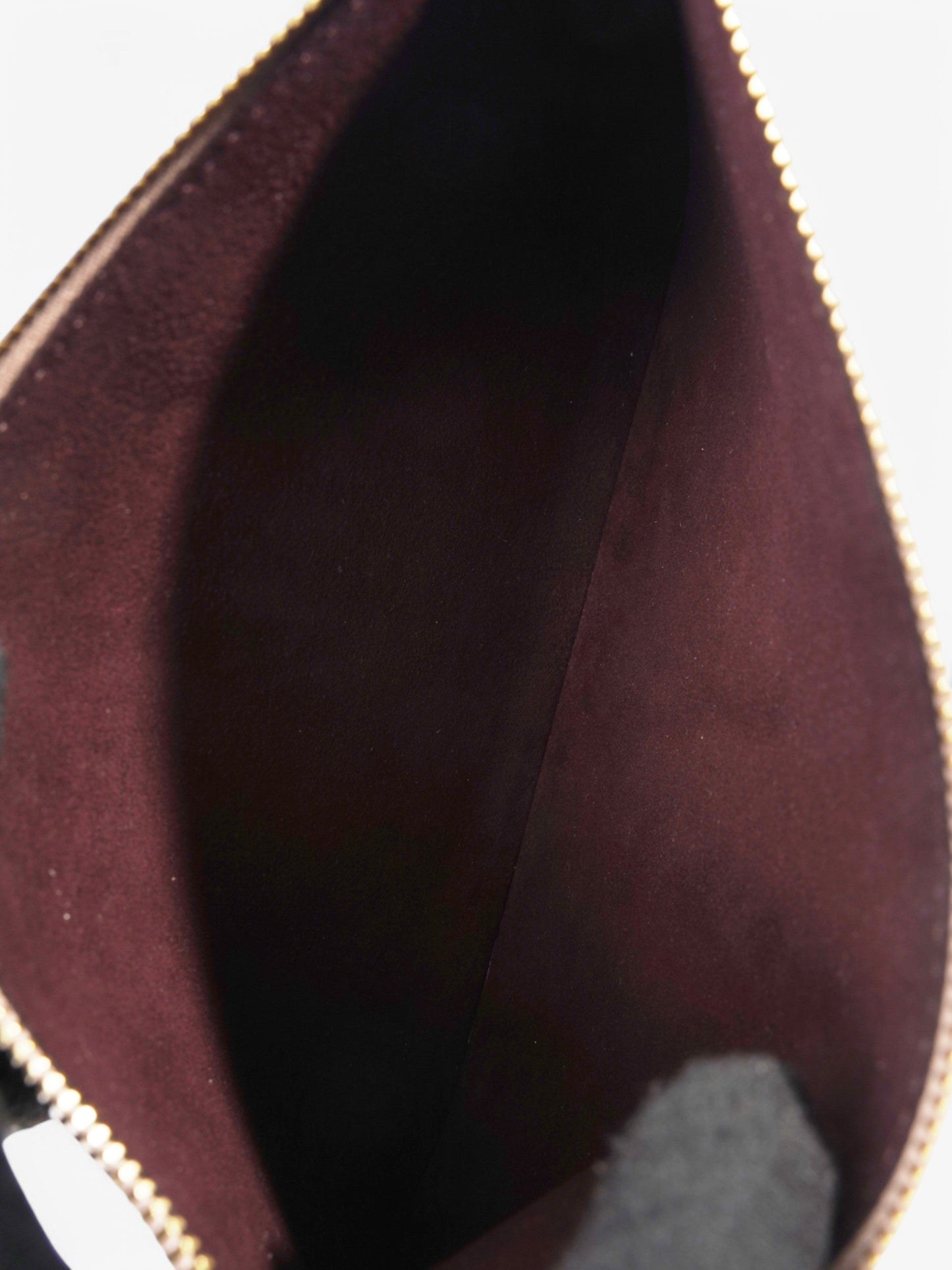 Louis Vuitton Neverful Pochette Taupe / Monogram Empriente Empreinte Leather
