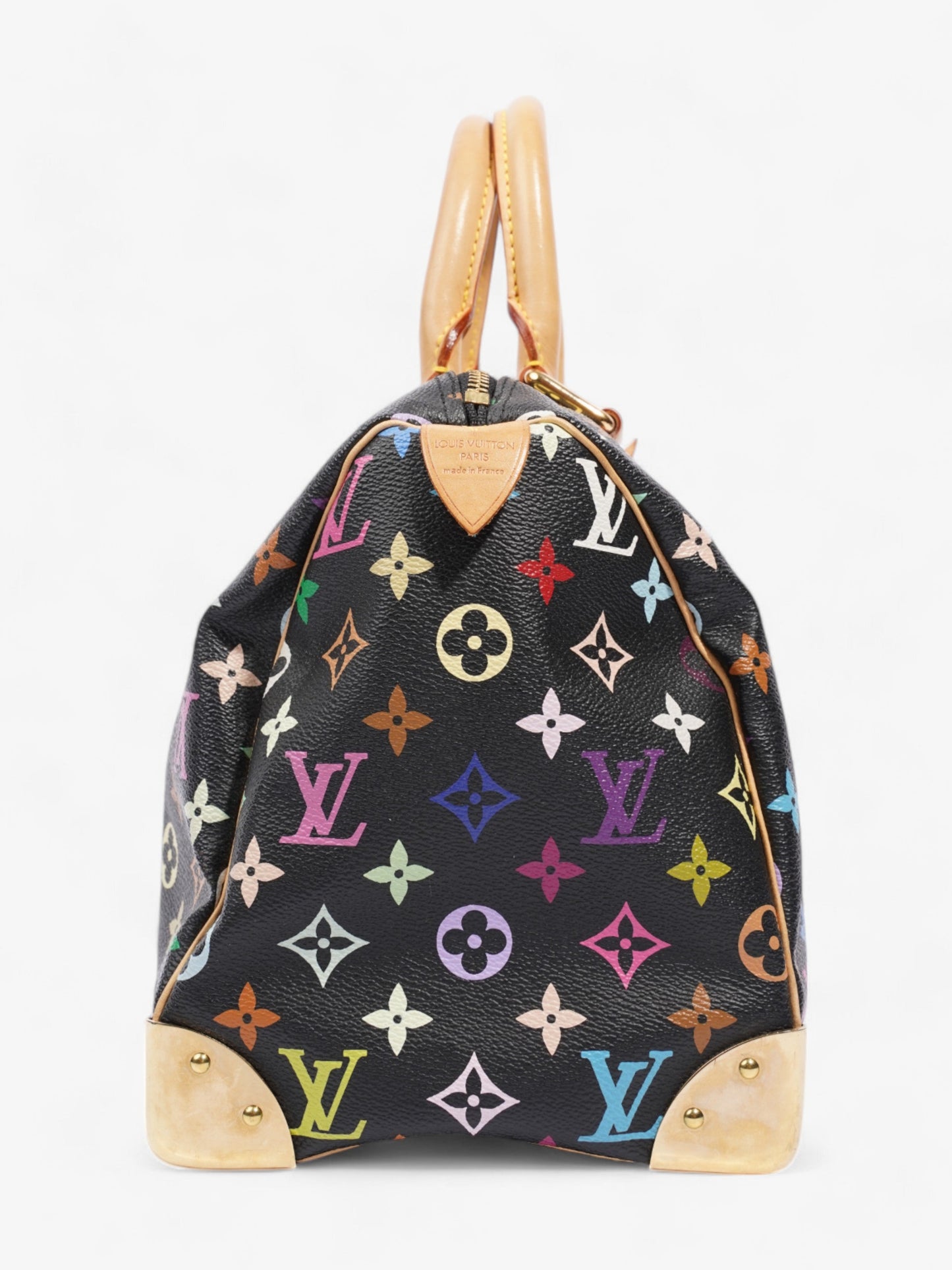 Louis Vuitton x Takashi Murakami Speedy Black / Monogram Multicolour Coated Canvas 30