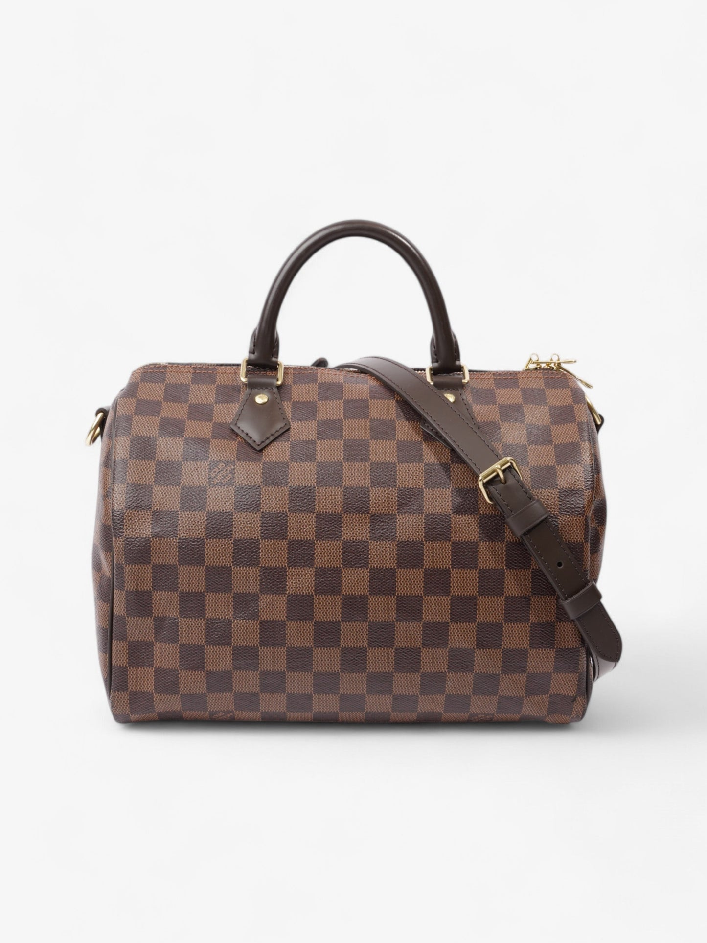 Louis Vuitton Speedy Bandouliere Damier Ebene Coated Canvas 30