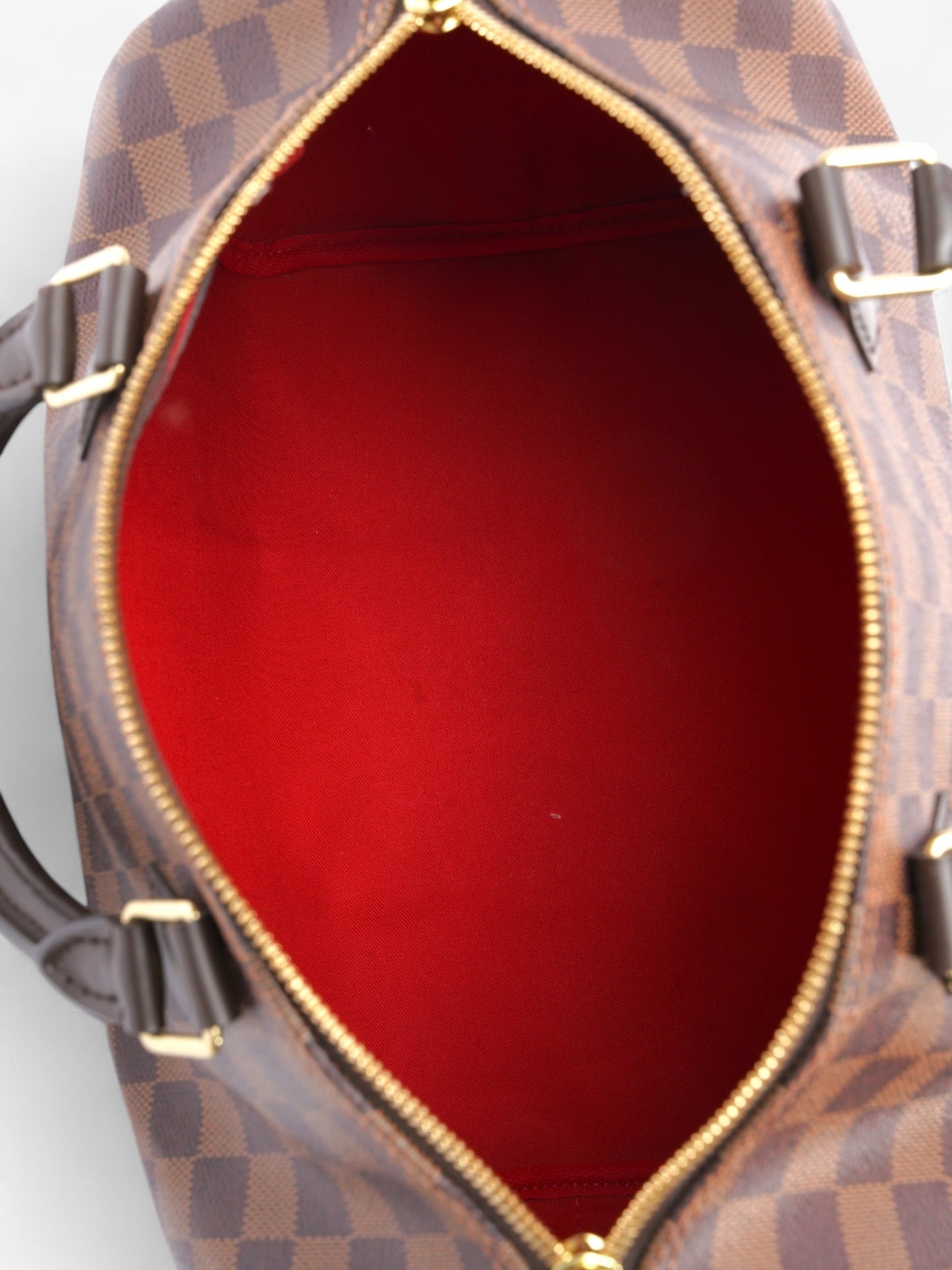 Louis Vuitton Speedy Bandouliere Damier Ebene Coated Canvas 30