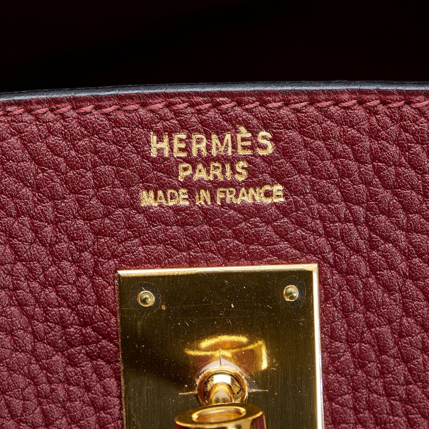HermÃƒÆ’Ã‚Â¨s Birkin 40 Red Fjord Gold